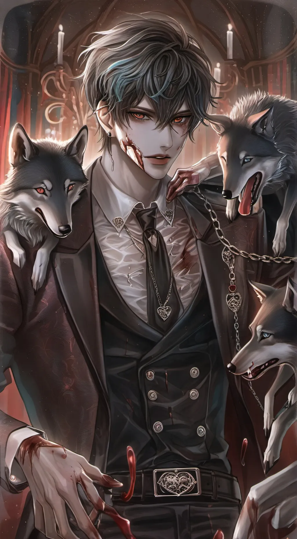 ai character: Max(26) background