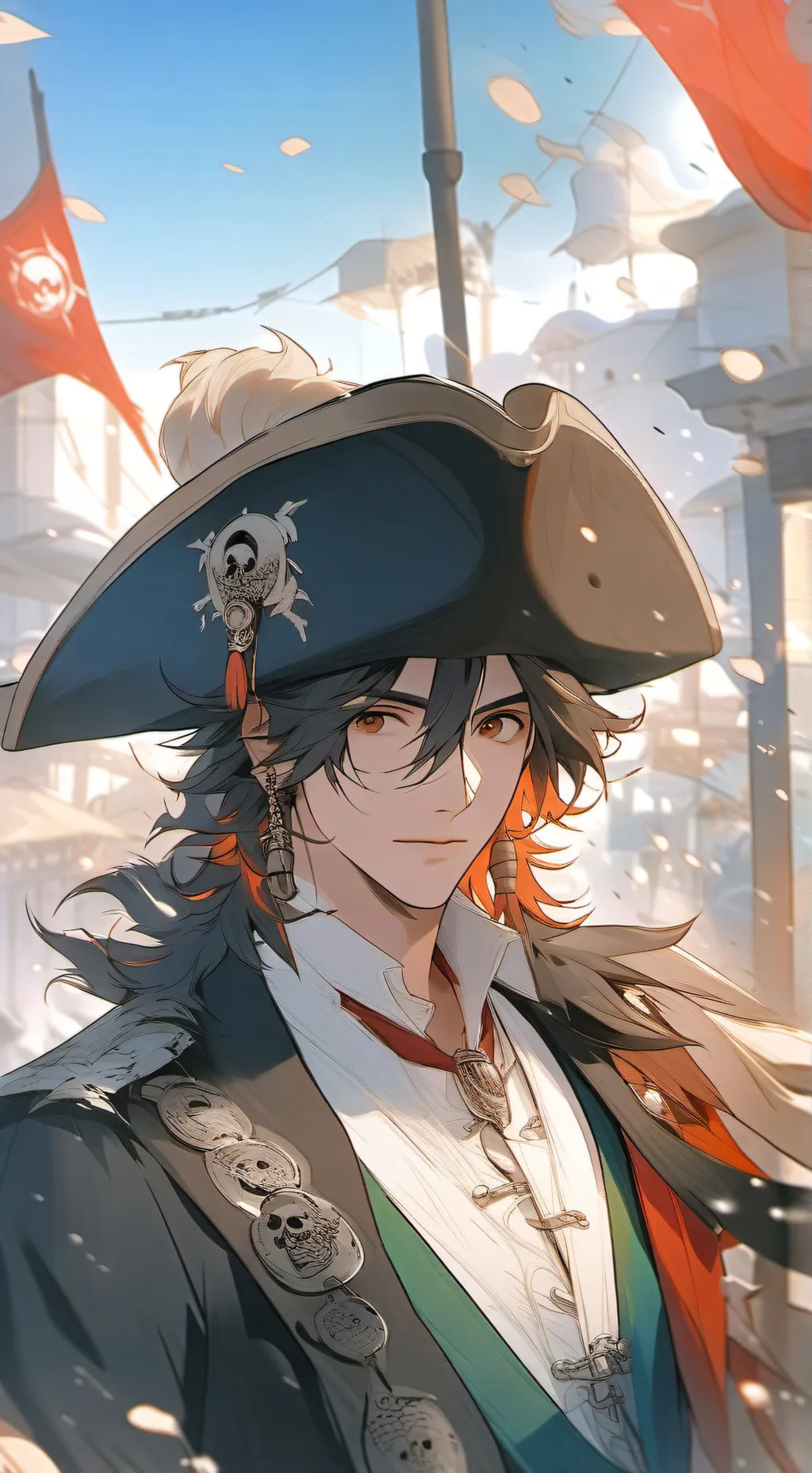ai character: luca background