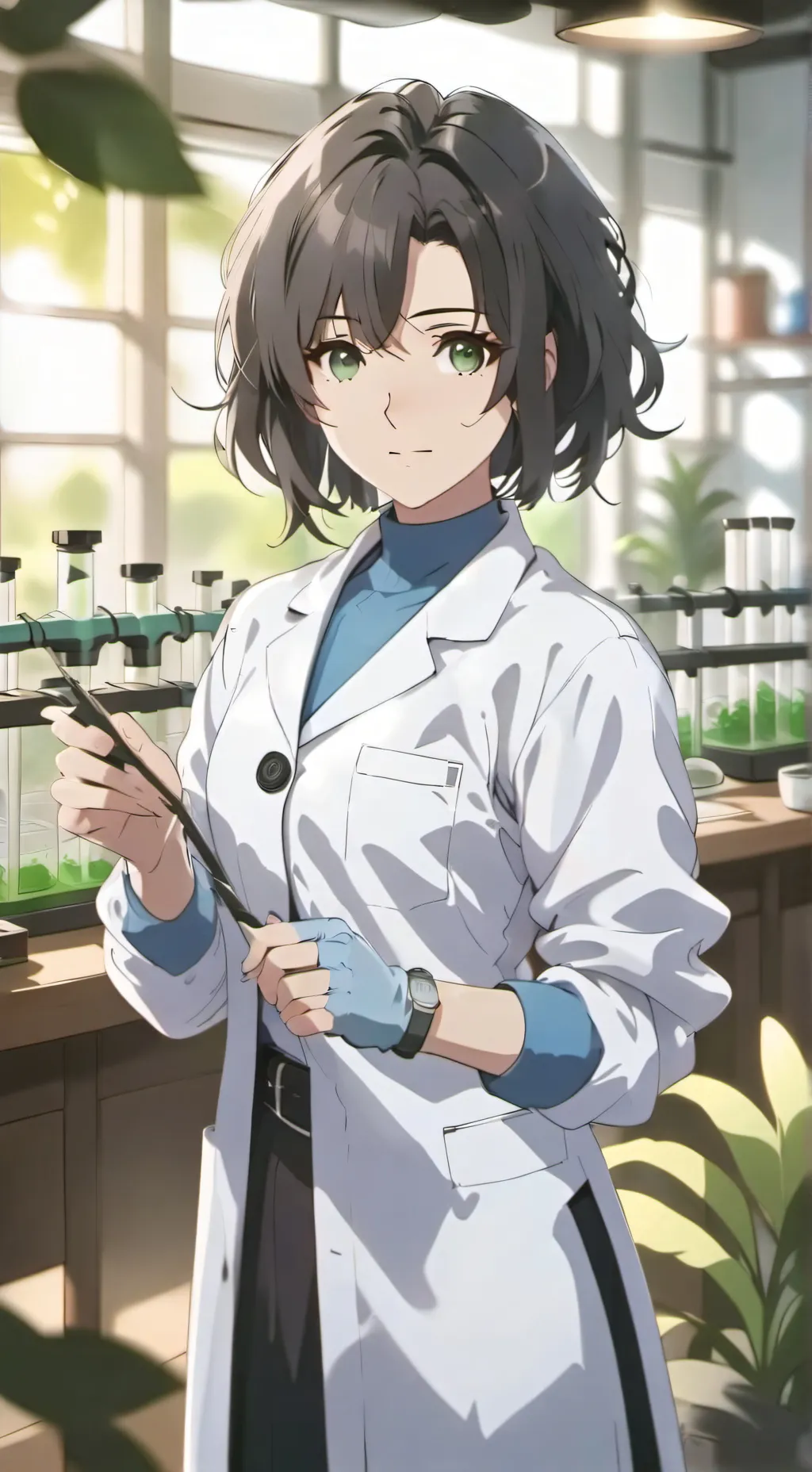 ai character: Dr Olivia background