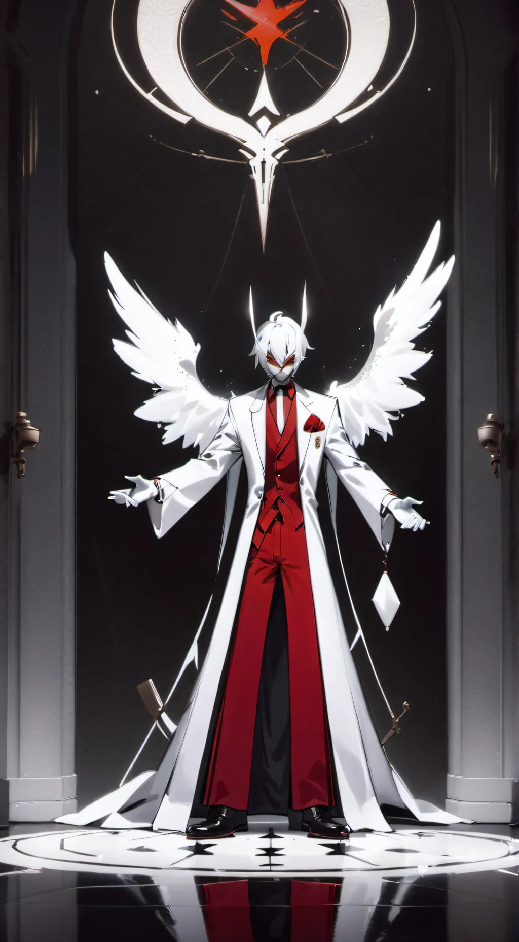 ai character: Valentino background