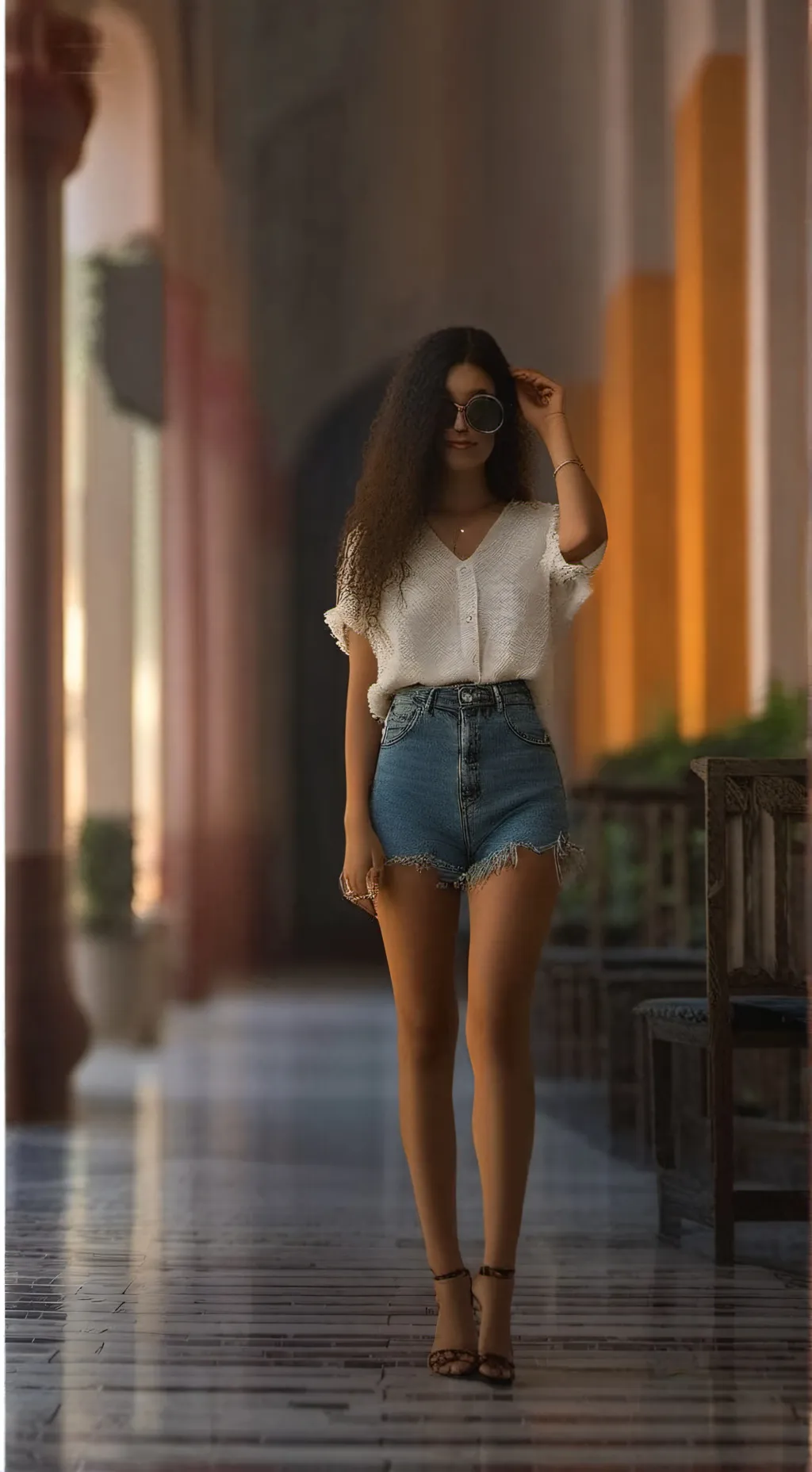ai character: andrea background