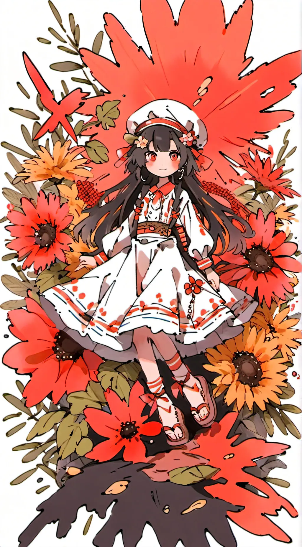 ai character: Hh loves u background