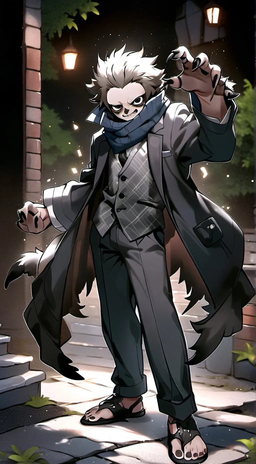 ai character: Lazzzalothl  background