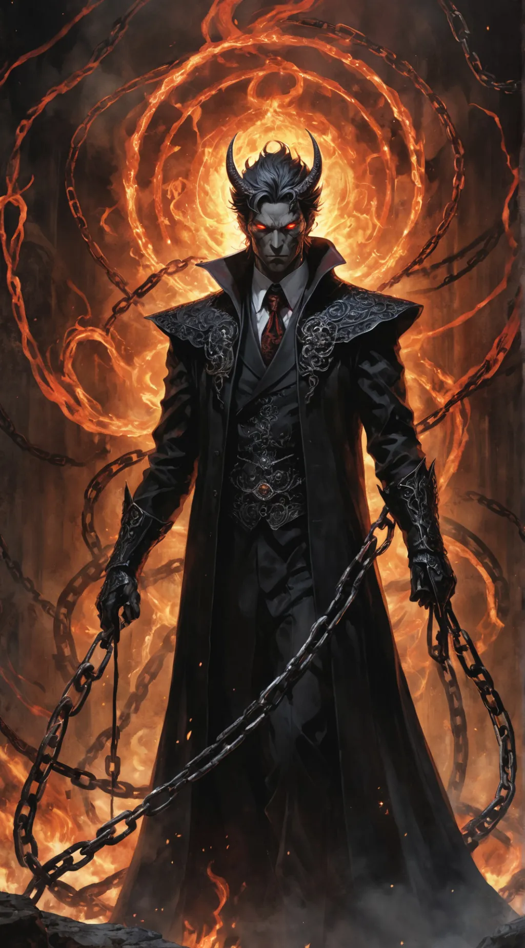 ai character: Lucien background