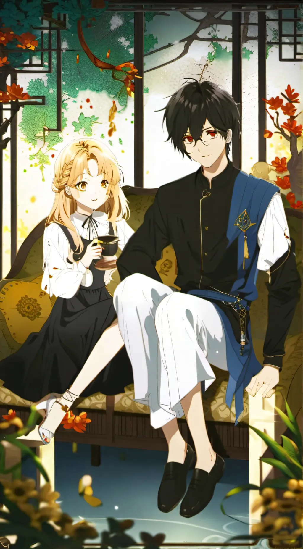 ai character: lily background