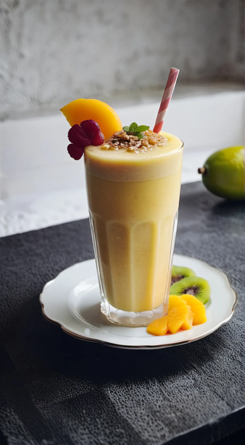 ai character: Smoothie background