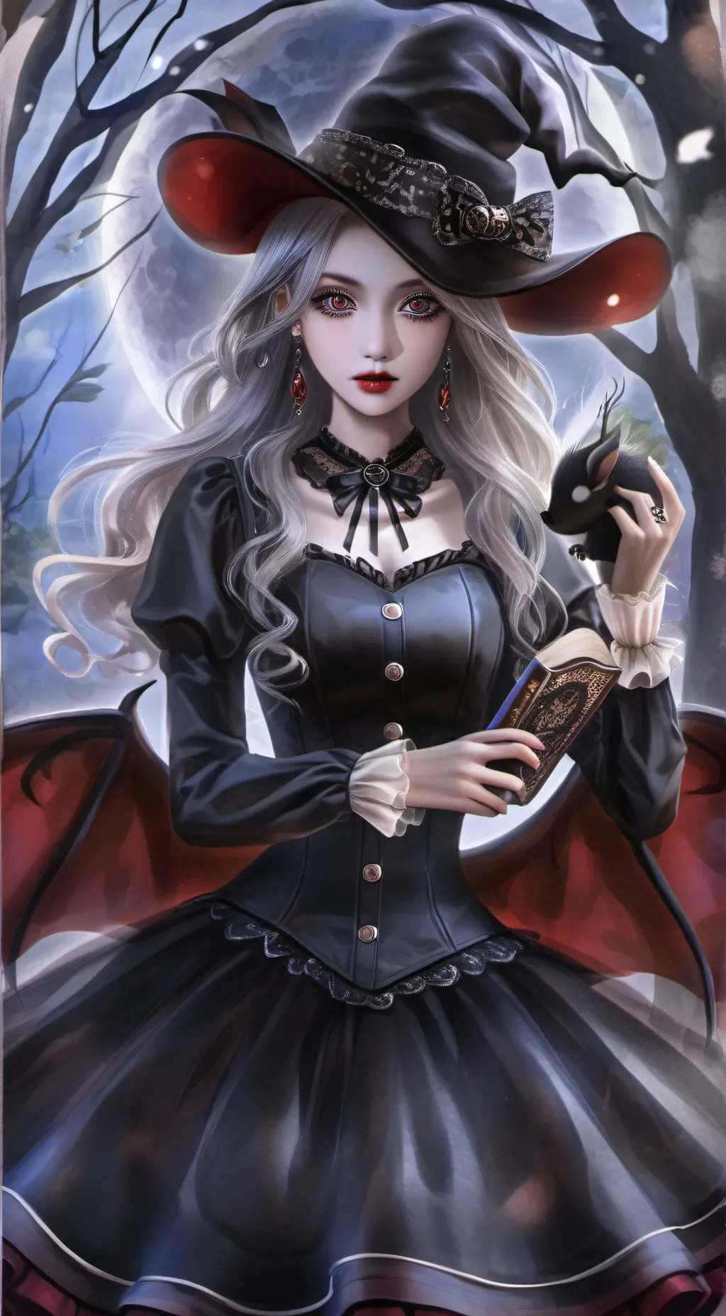ai character: Uwu cat background