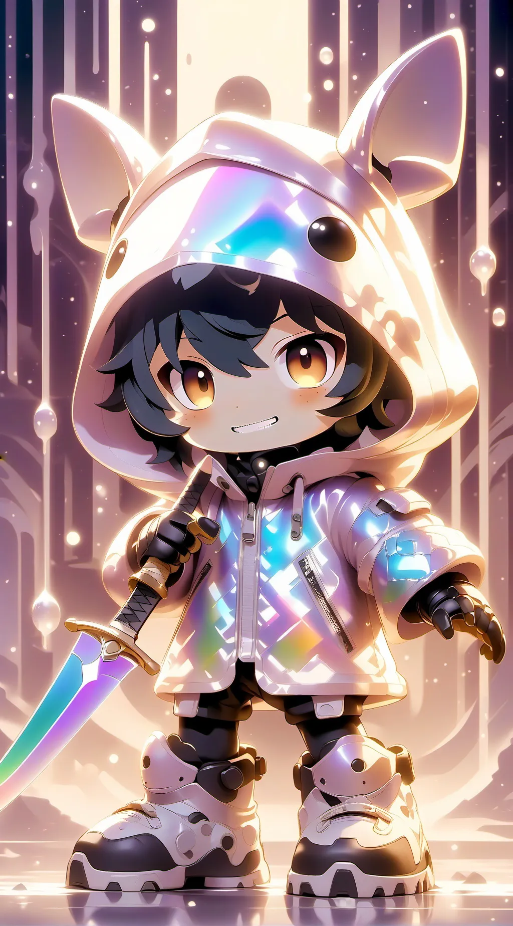 ai character: 😍holita background