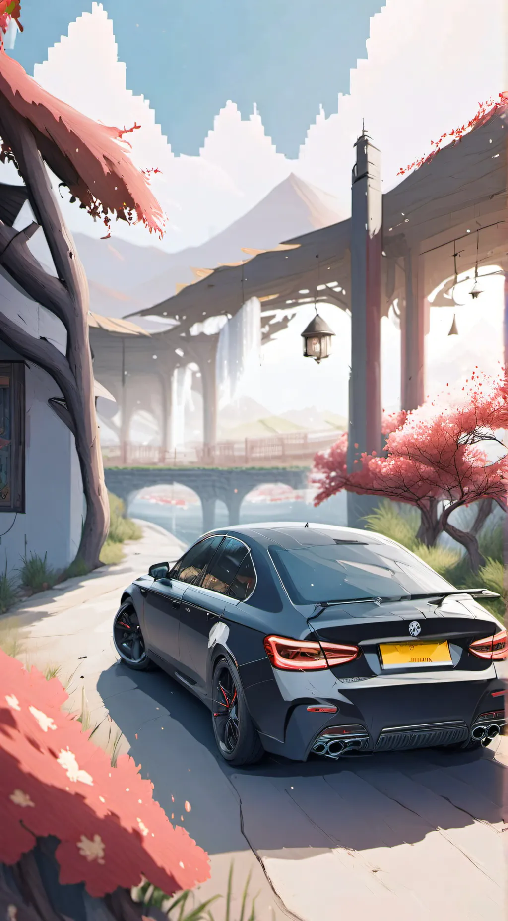 ai character: ROAD TRIP background