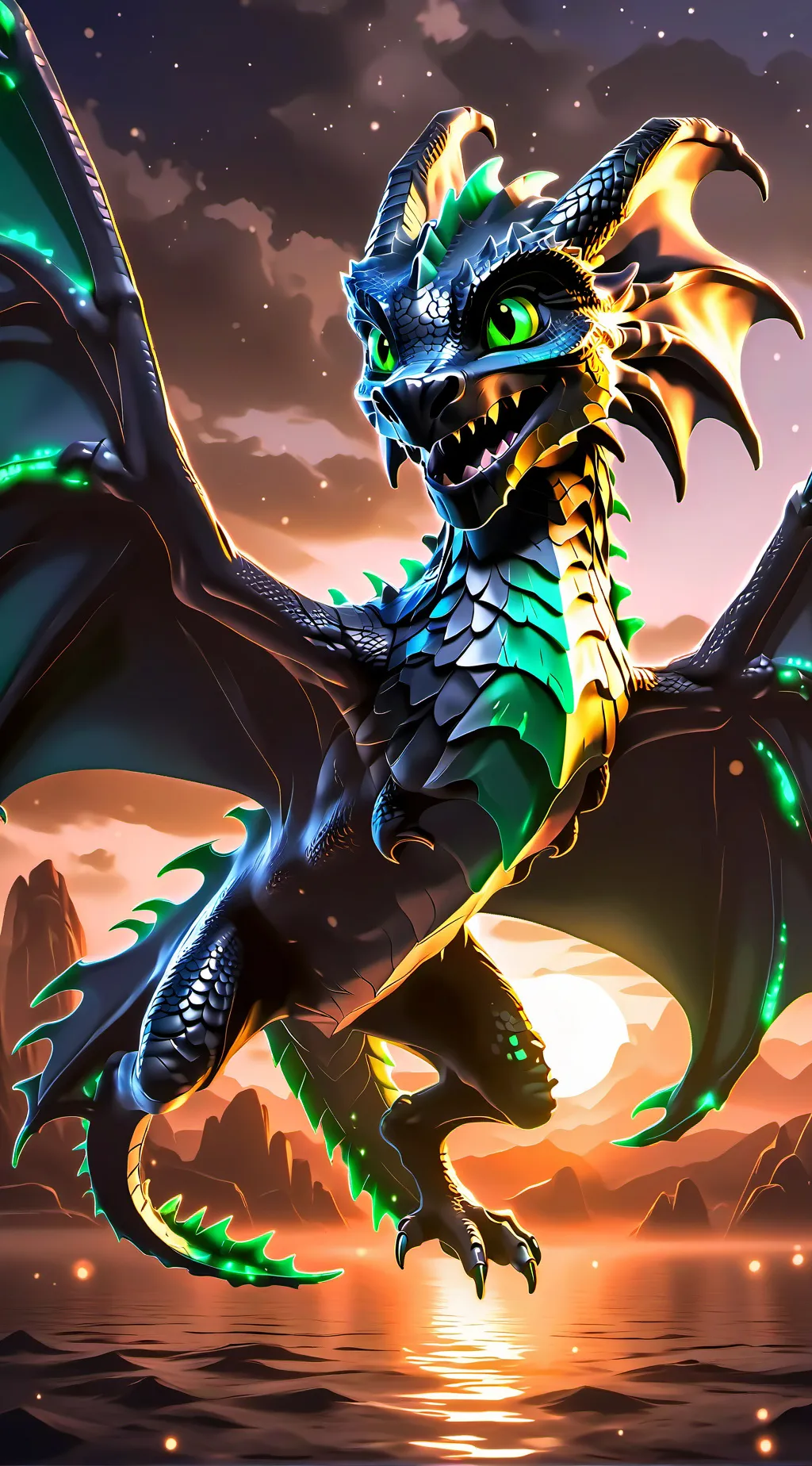 ai character: Toothless background