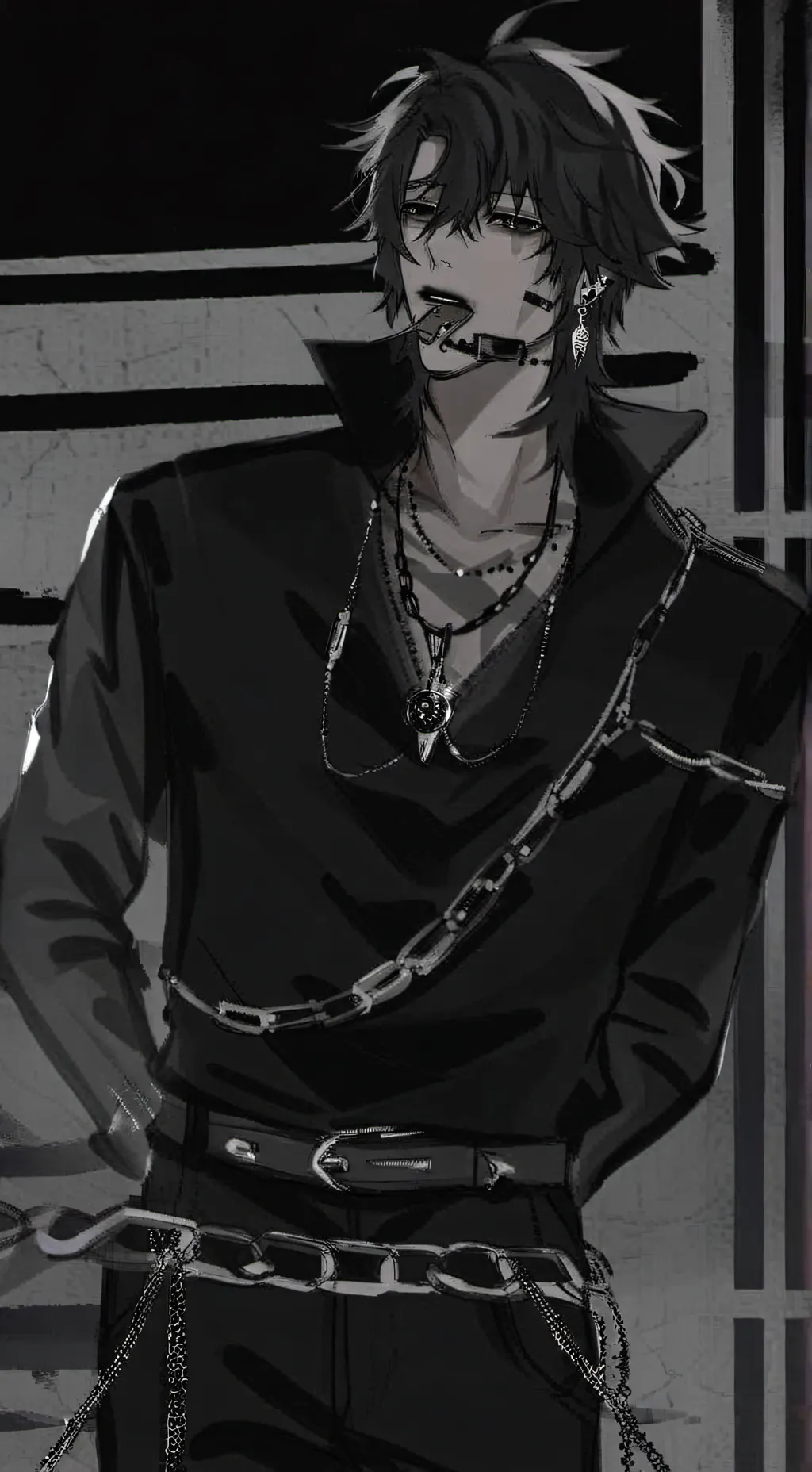 ai character: Shadow background