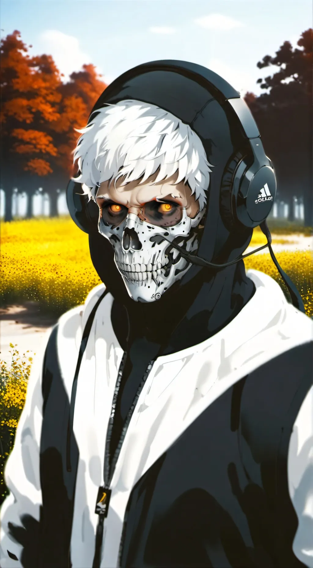 ai character: GHOST background