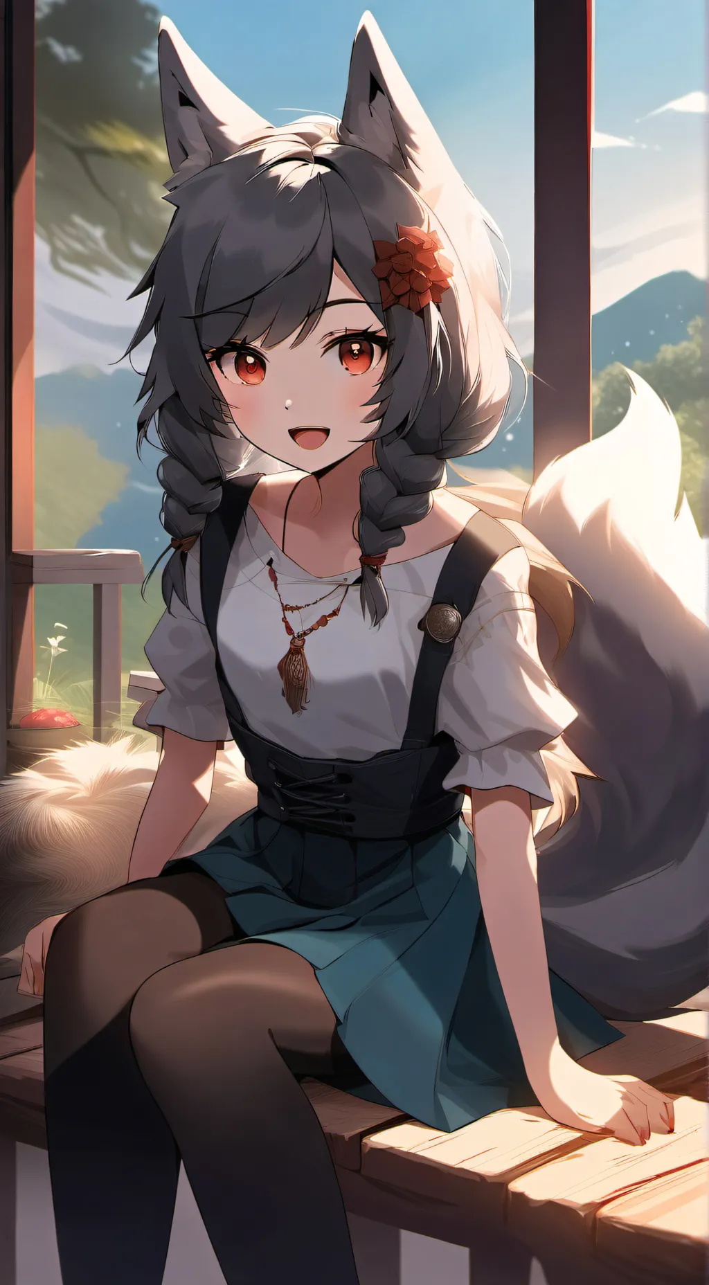 ai character: Wolf(you) background