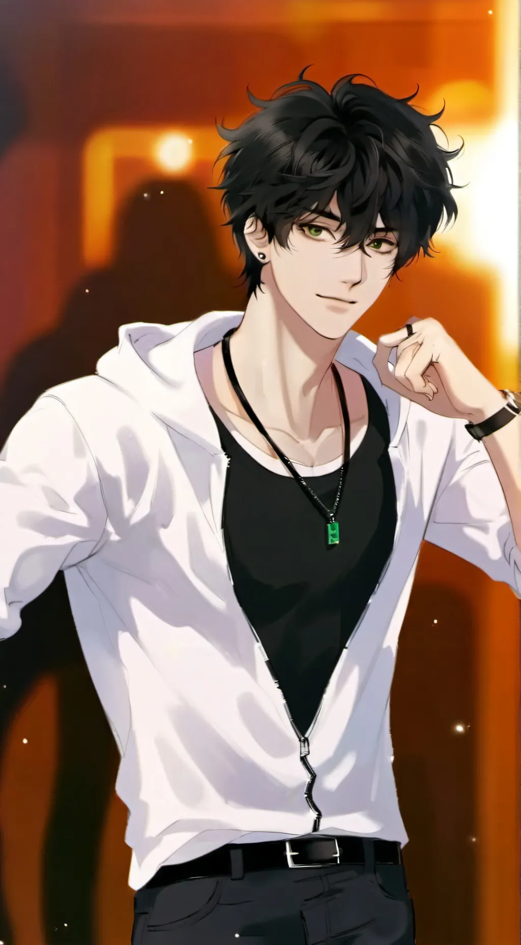 ai character: Austin background