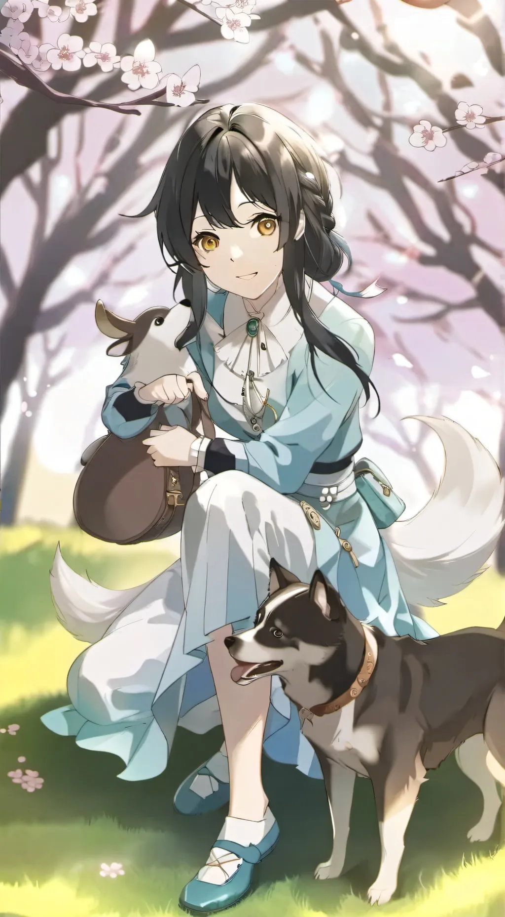 ai character: family move out background
