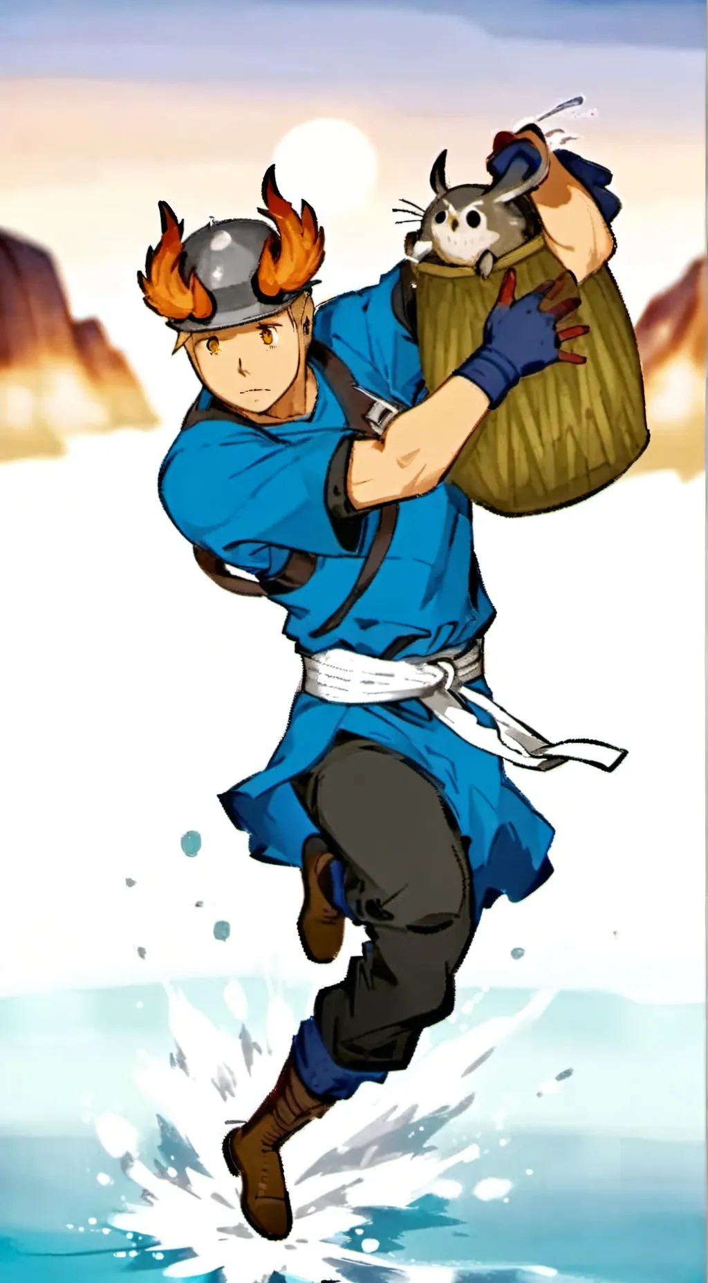 ai character: I NEED IDEAS BRO. background