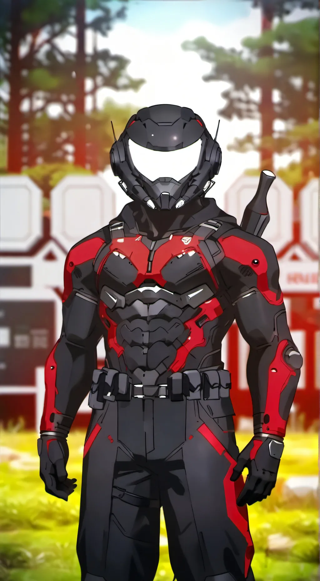 ai character: Lancer operator background