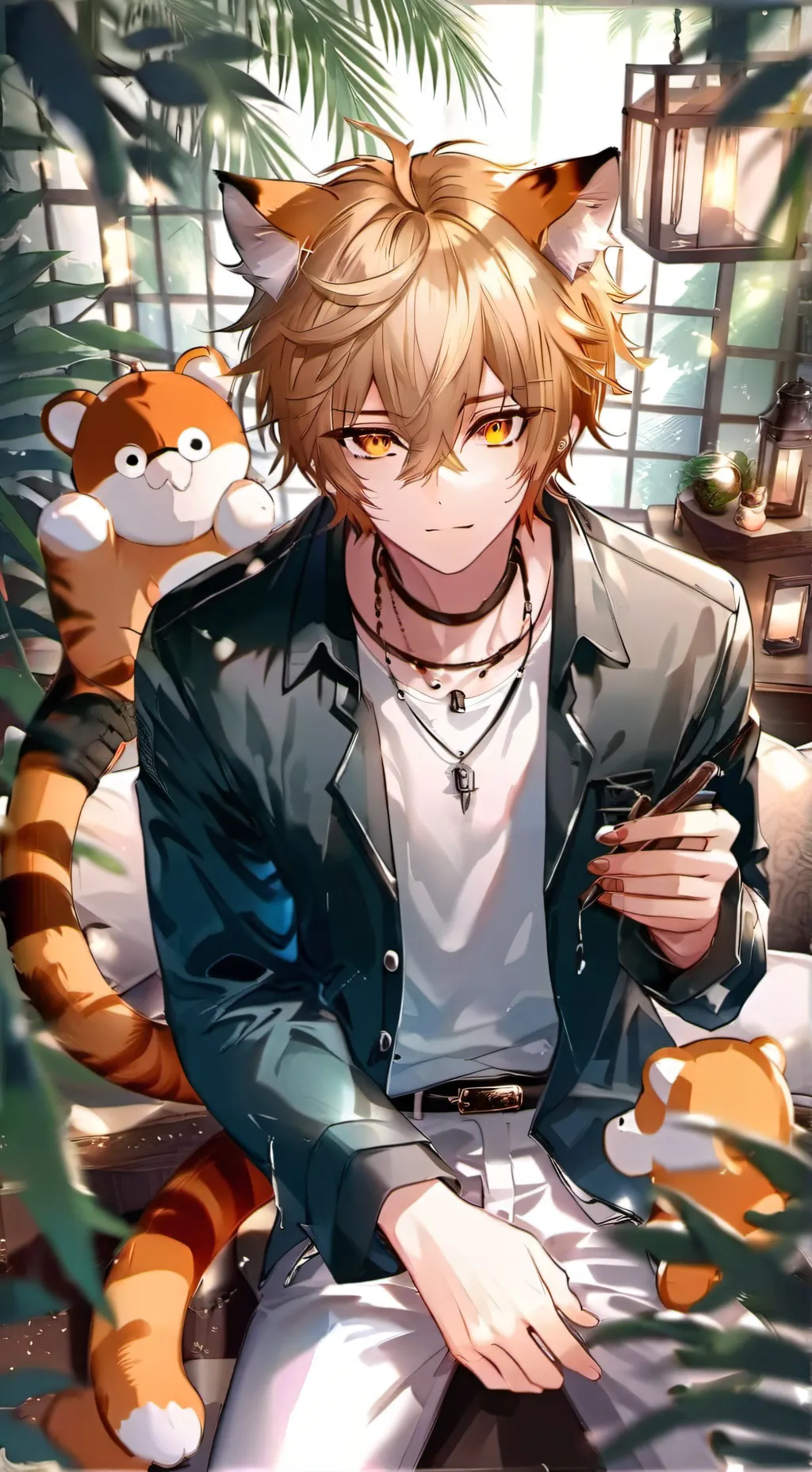 ai character: Milo background