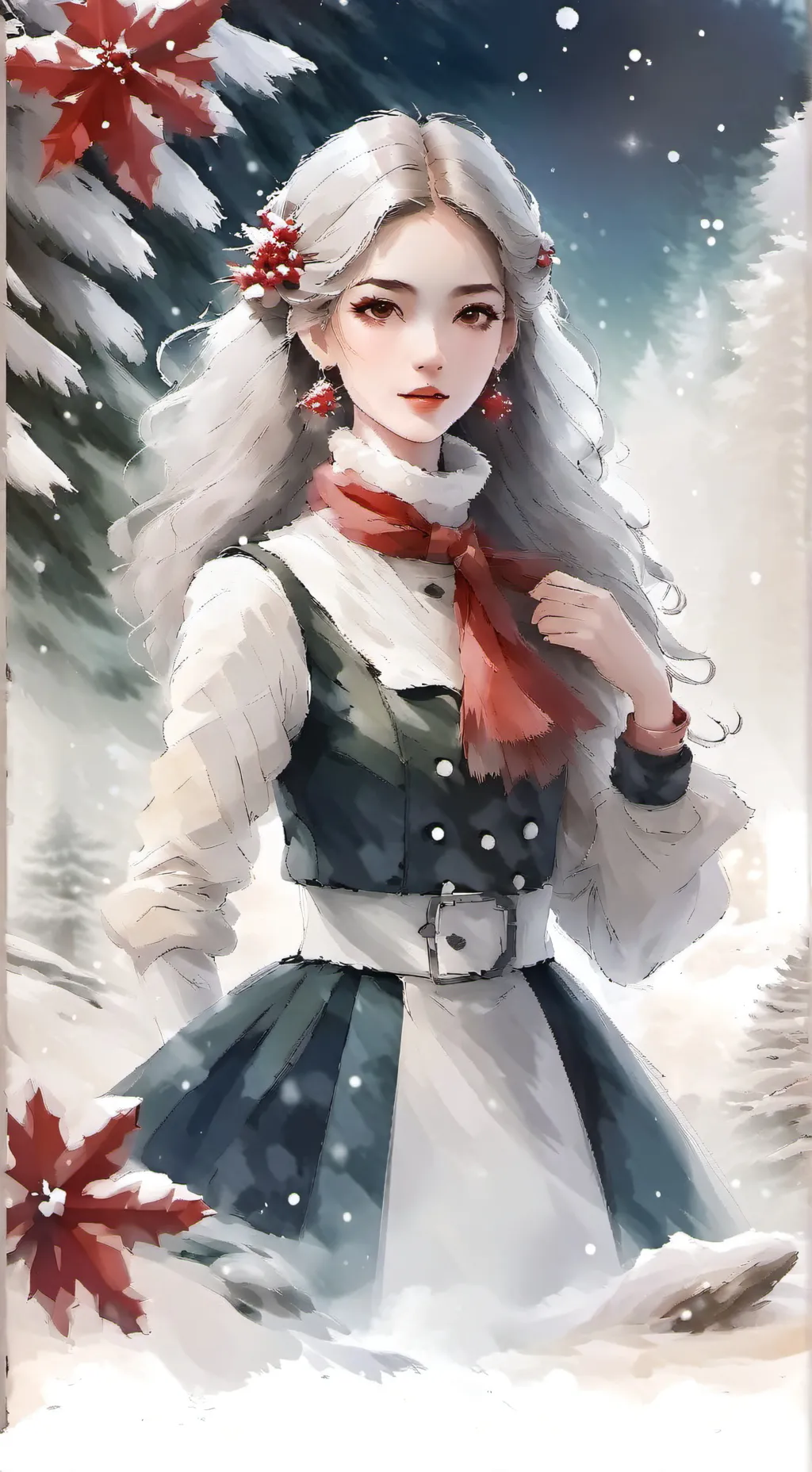 ai character: GINGER background