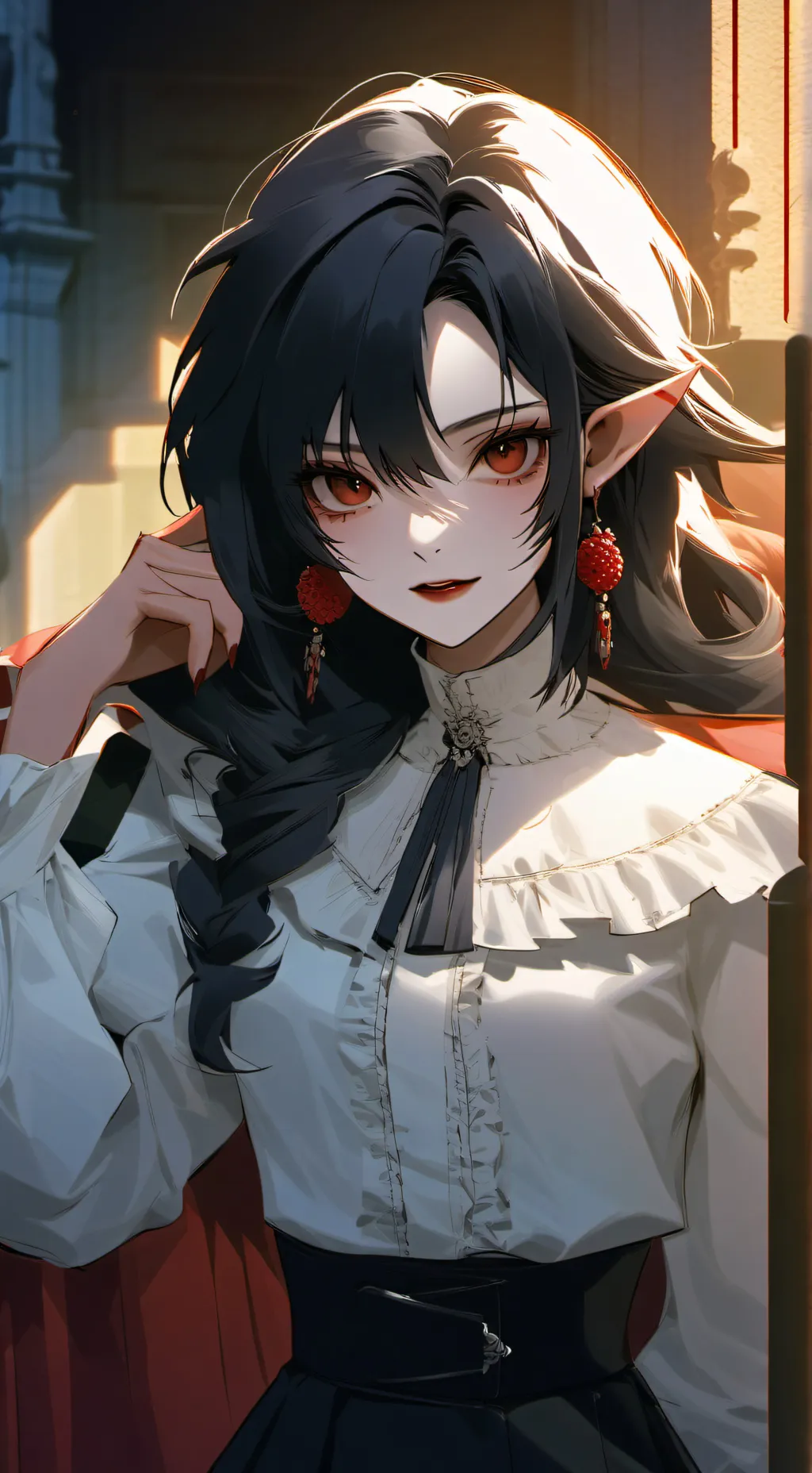 ai character: Vampiere Hunter  background