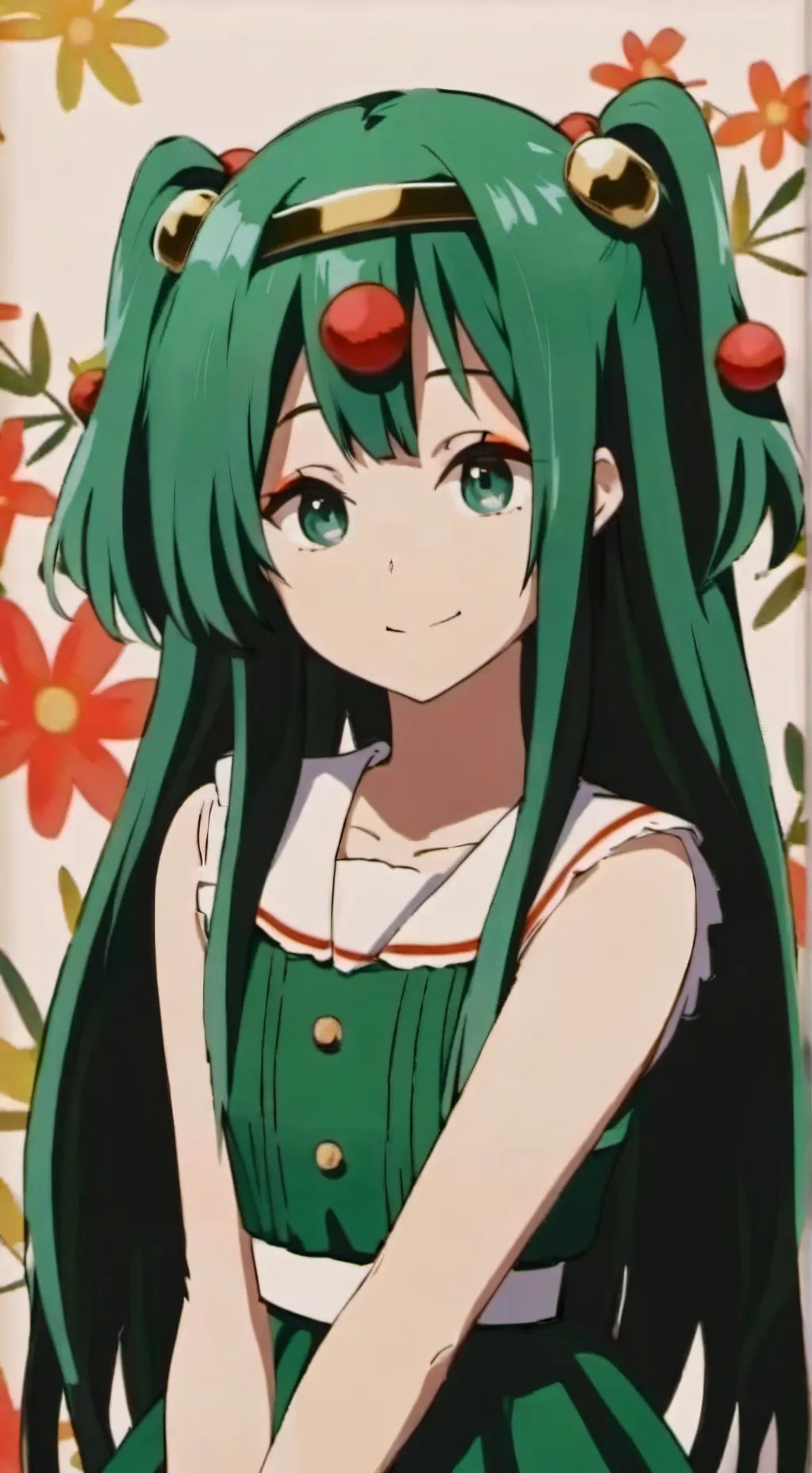 ai character: Tsuyu Asui background