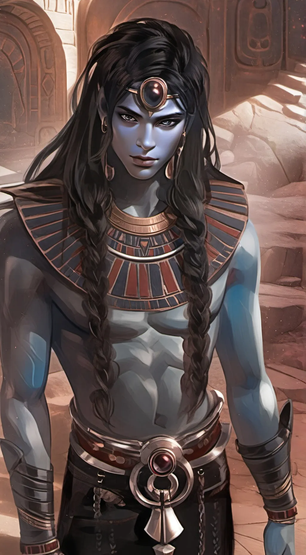 ai character: Don’t come 4 me background