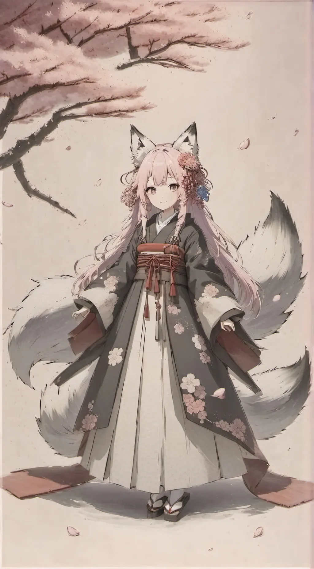 ai character: your fox friend  background