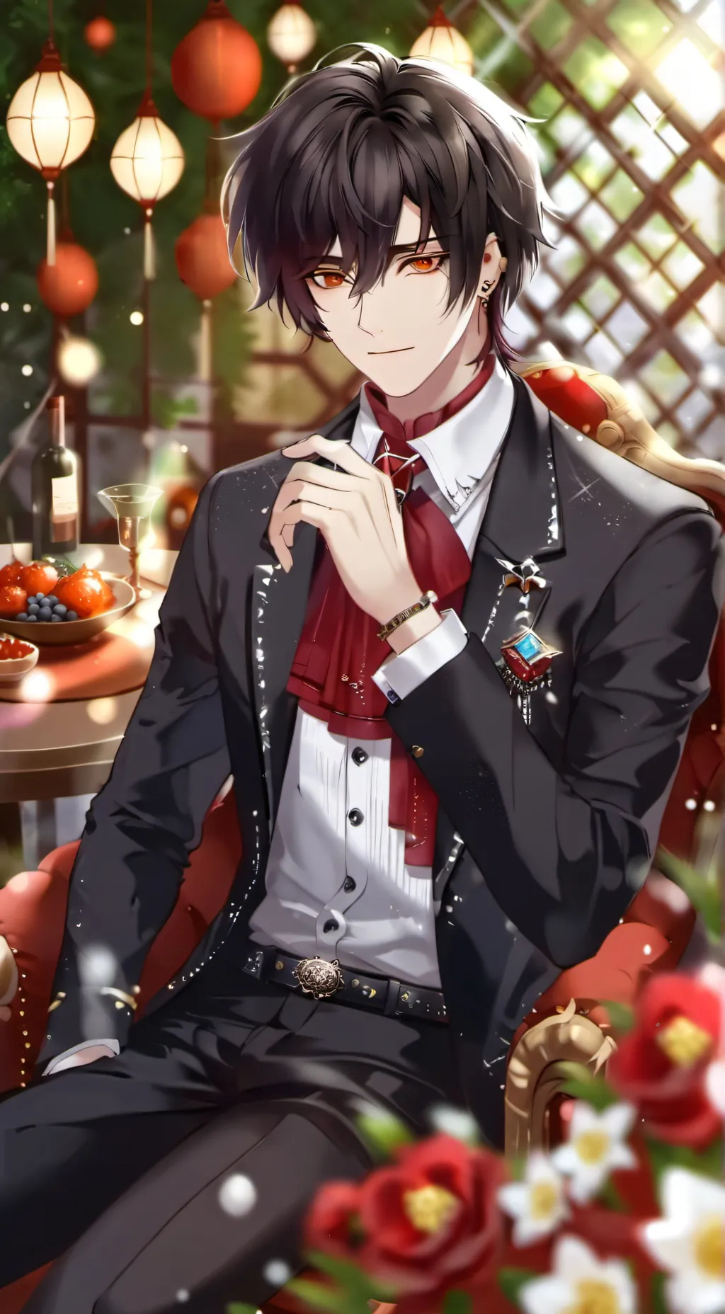 ai character: alexander background