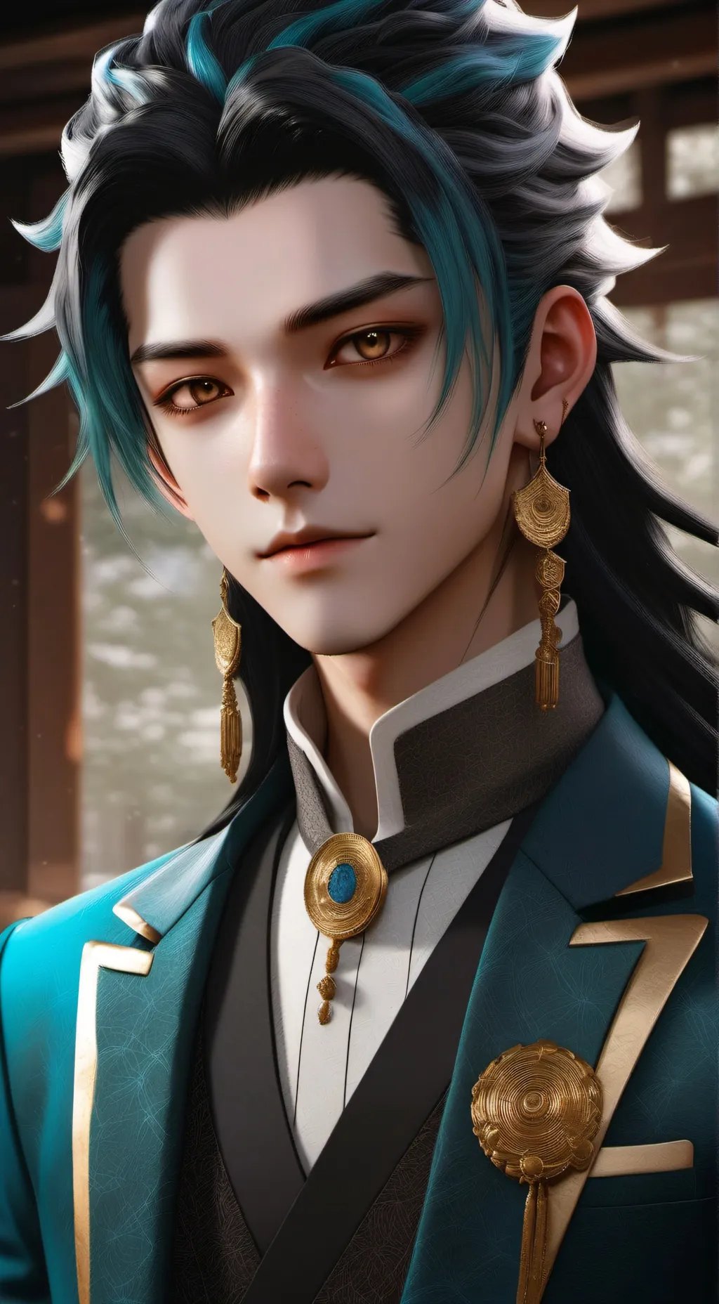 ai character: Hashiras background