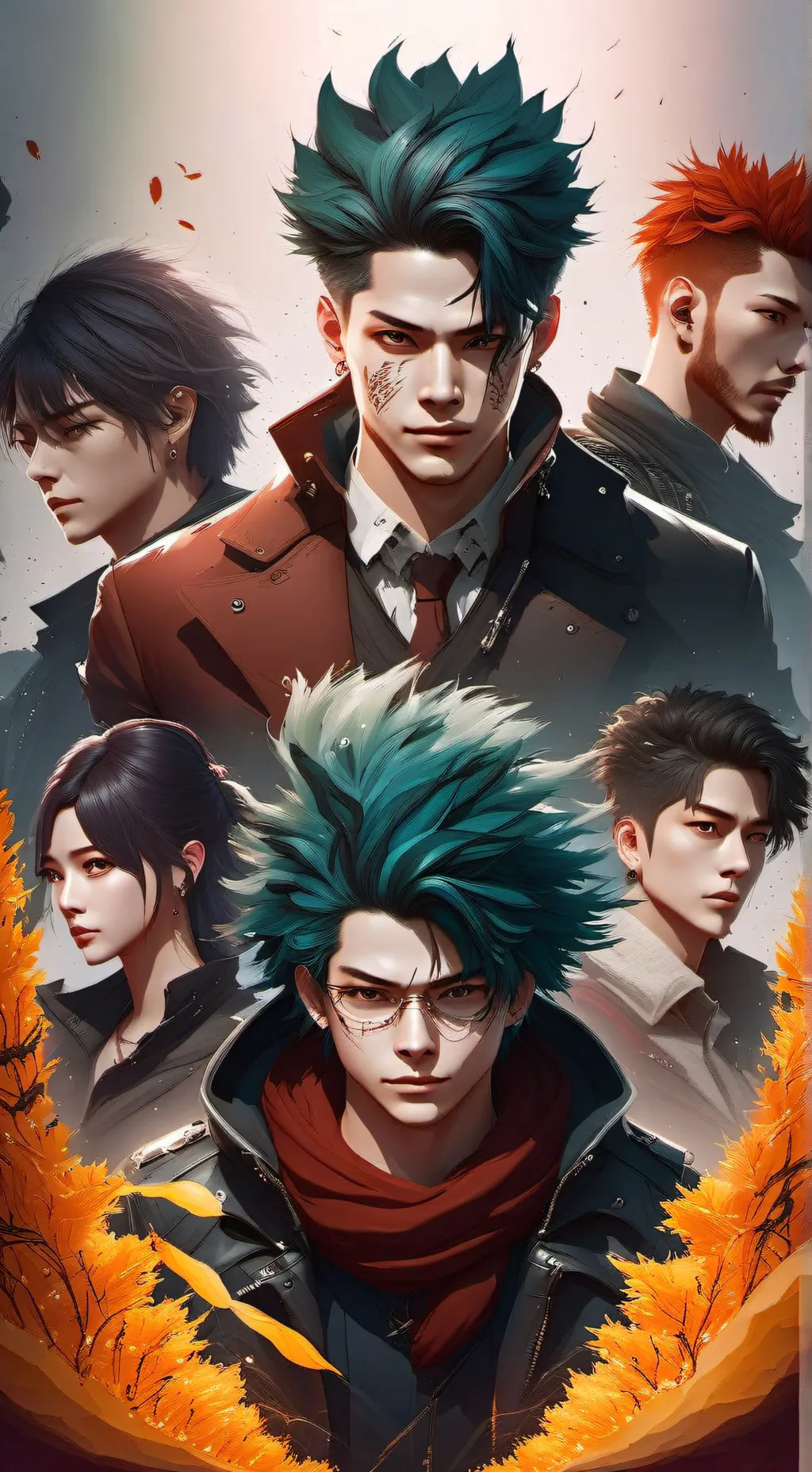 ai character: Mha murder run background