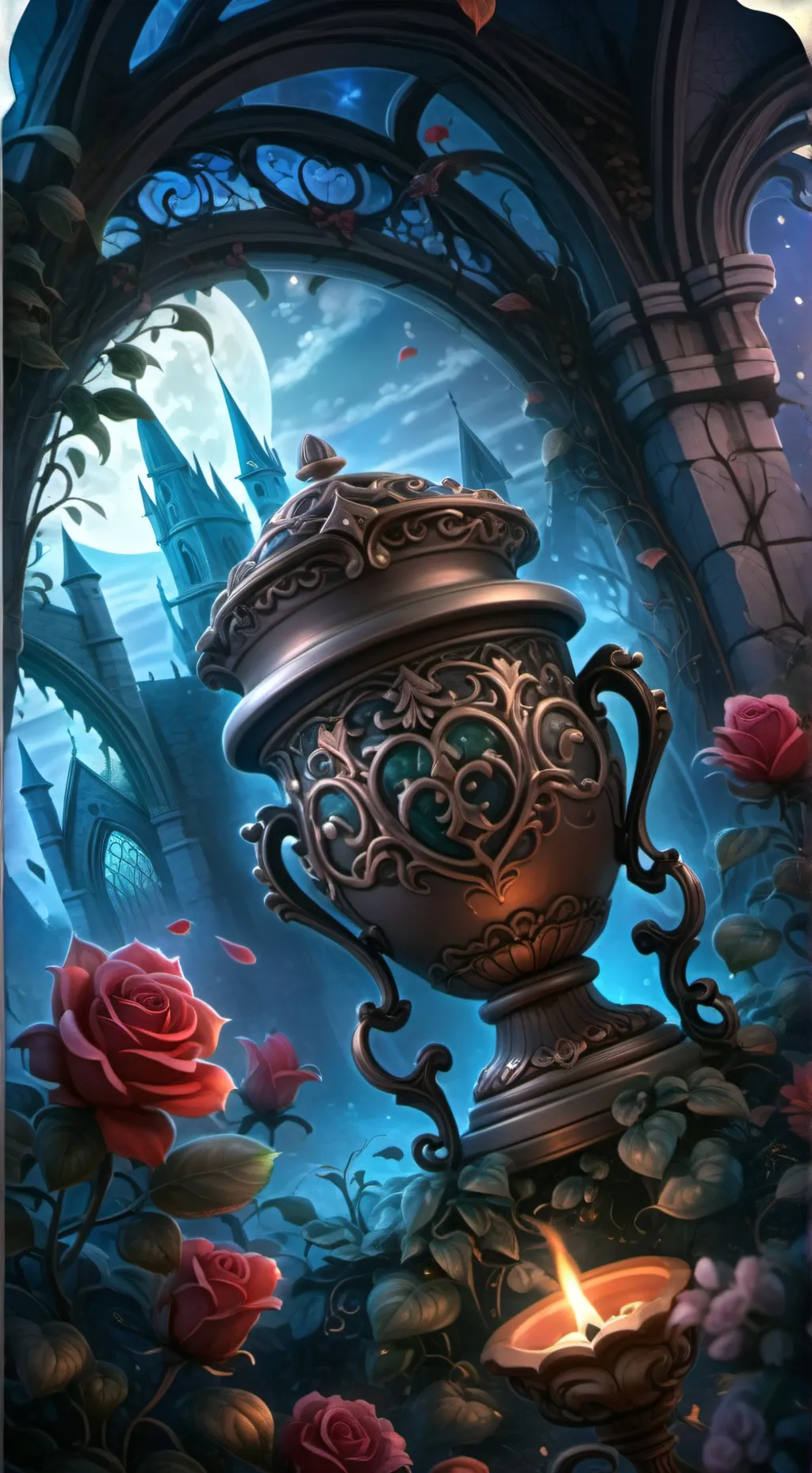 ai character: Baby pot background