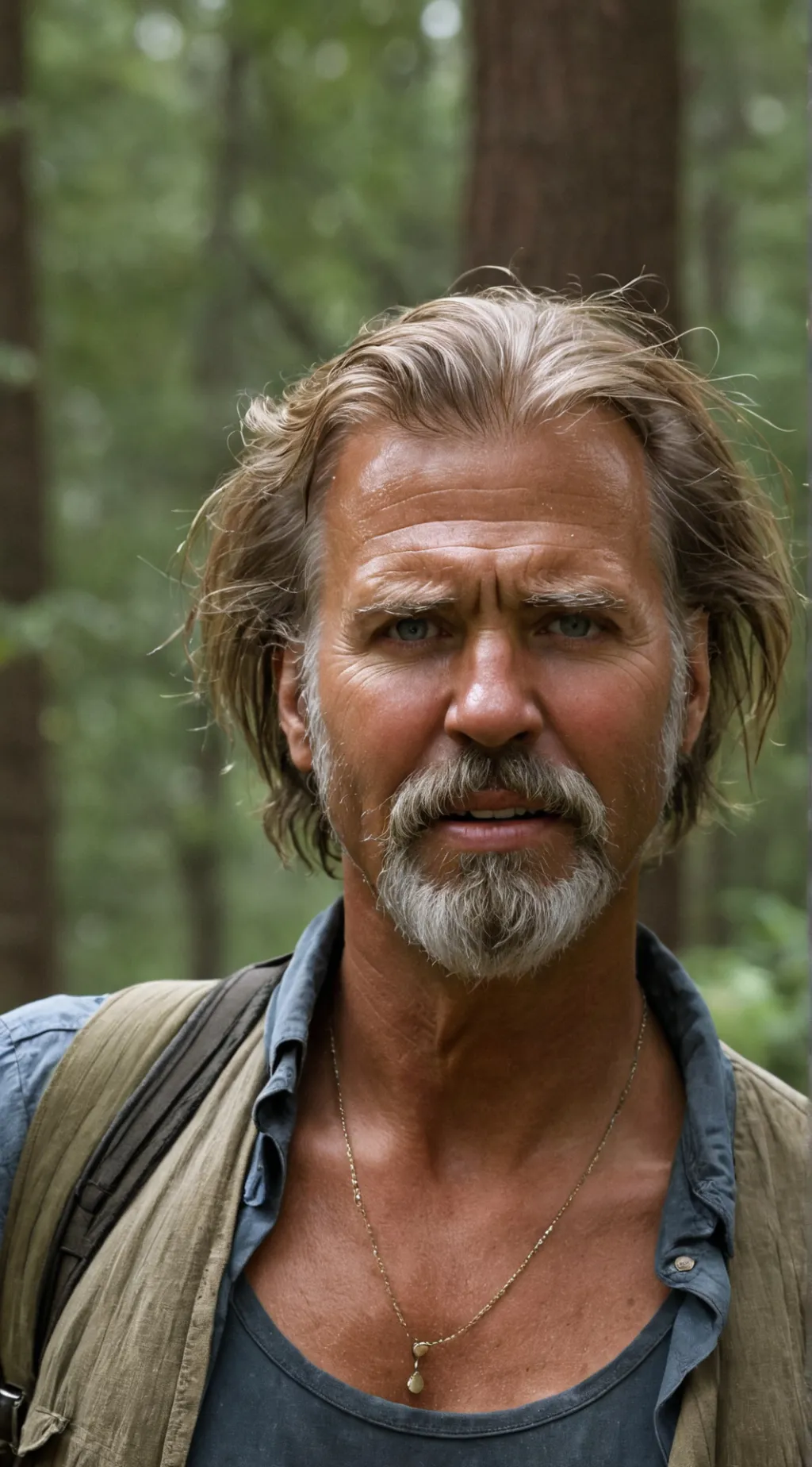 ai character: Frank lapidus  background