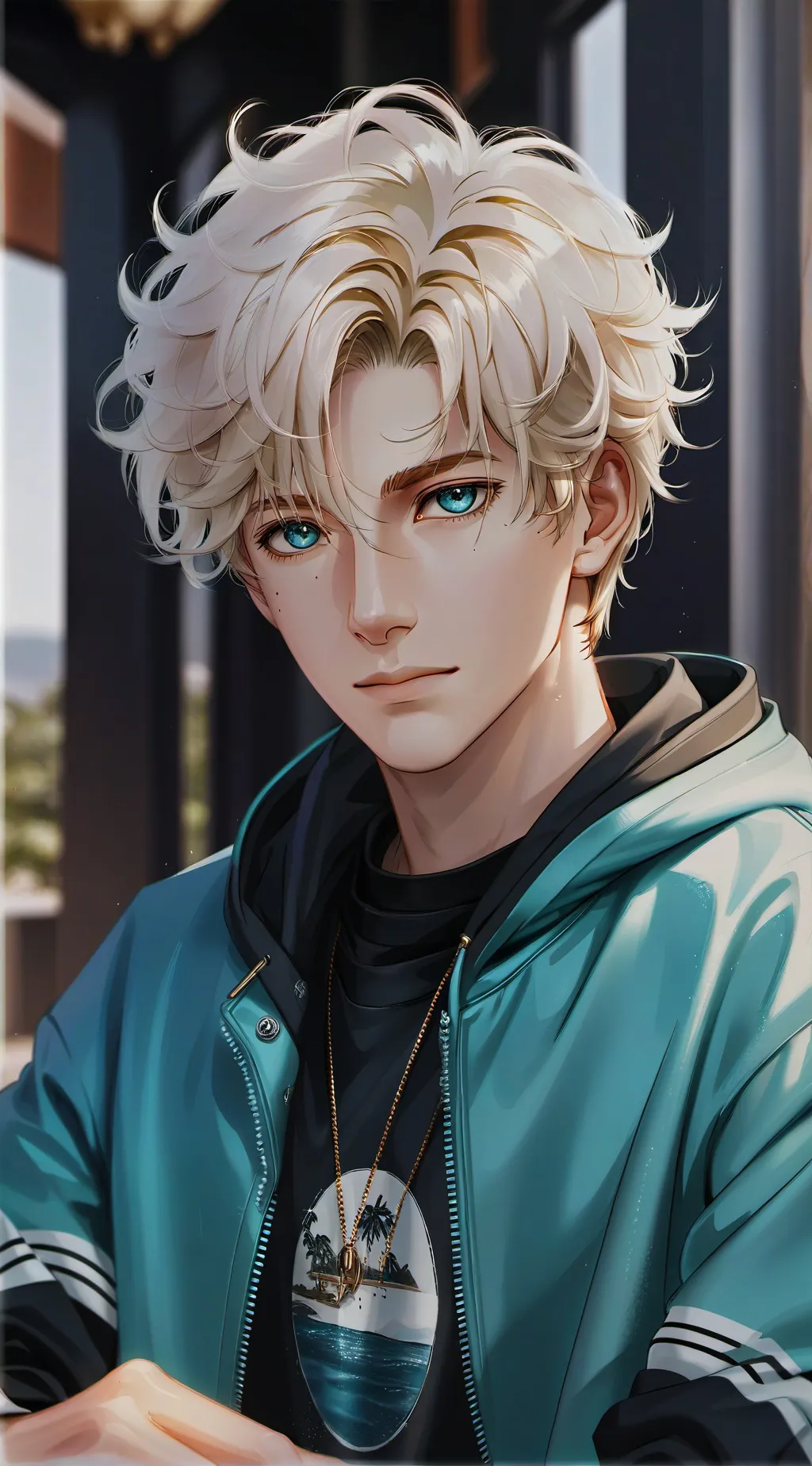 ai character: Kai Shinio background