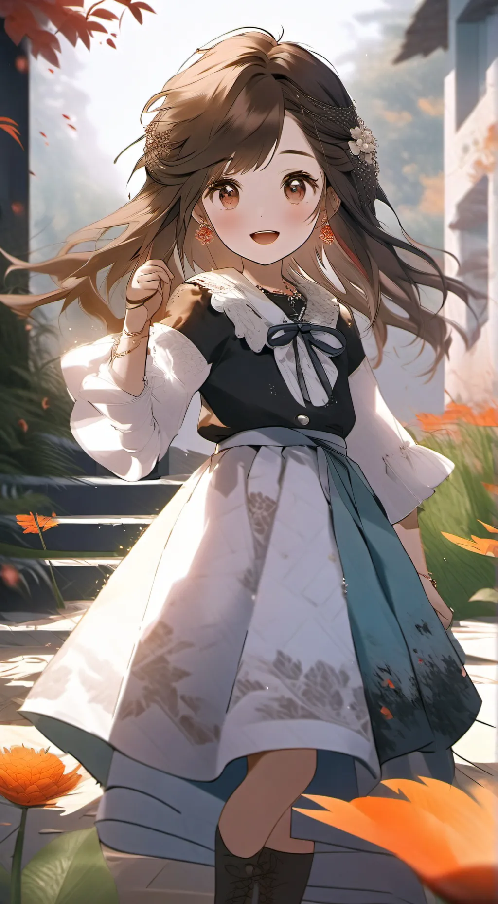 ai character: Ellie  background