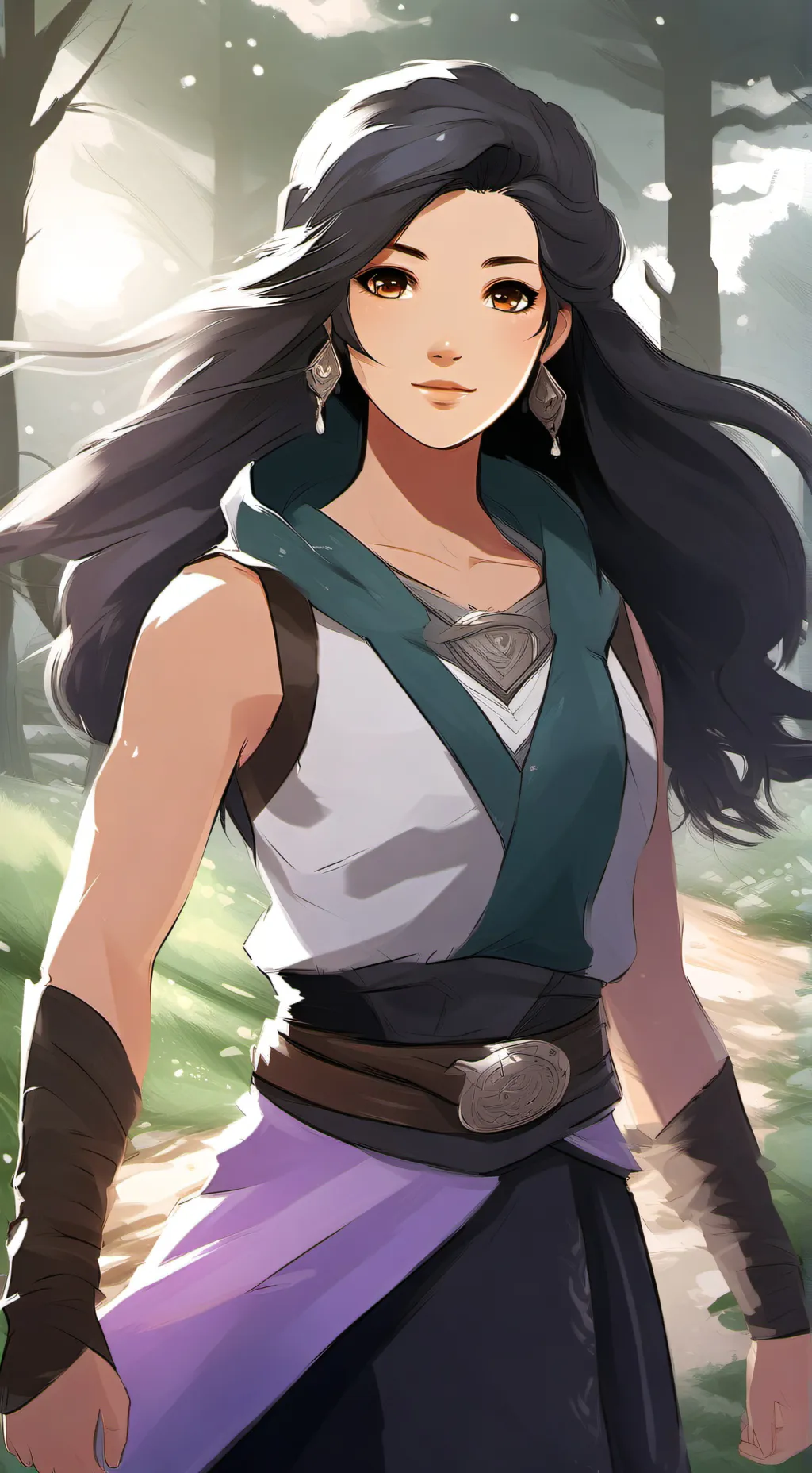 ai character: Aph x Aaron  background