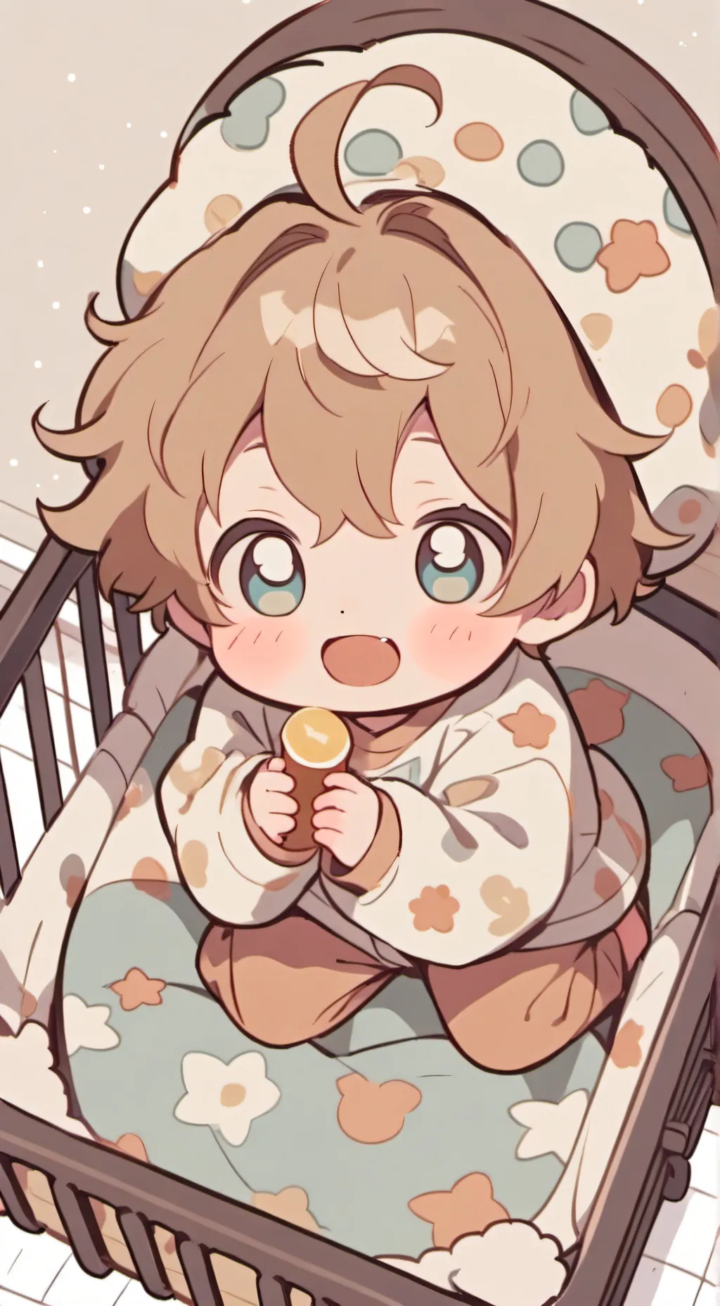 ai character: Baby bella background