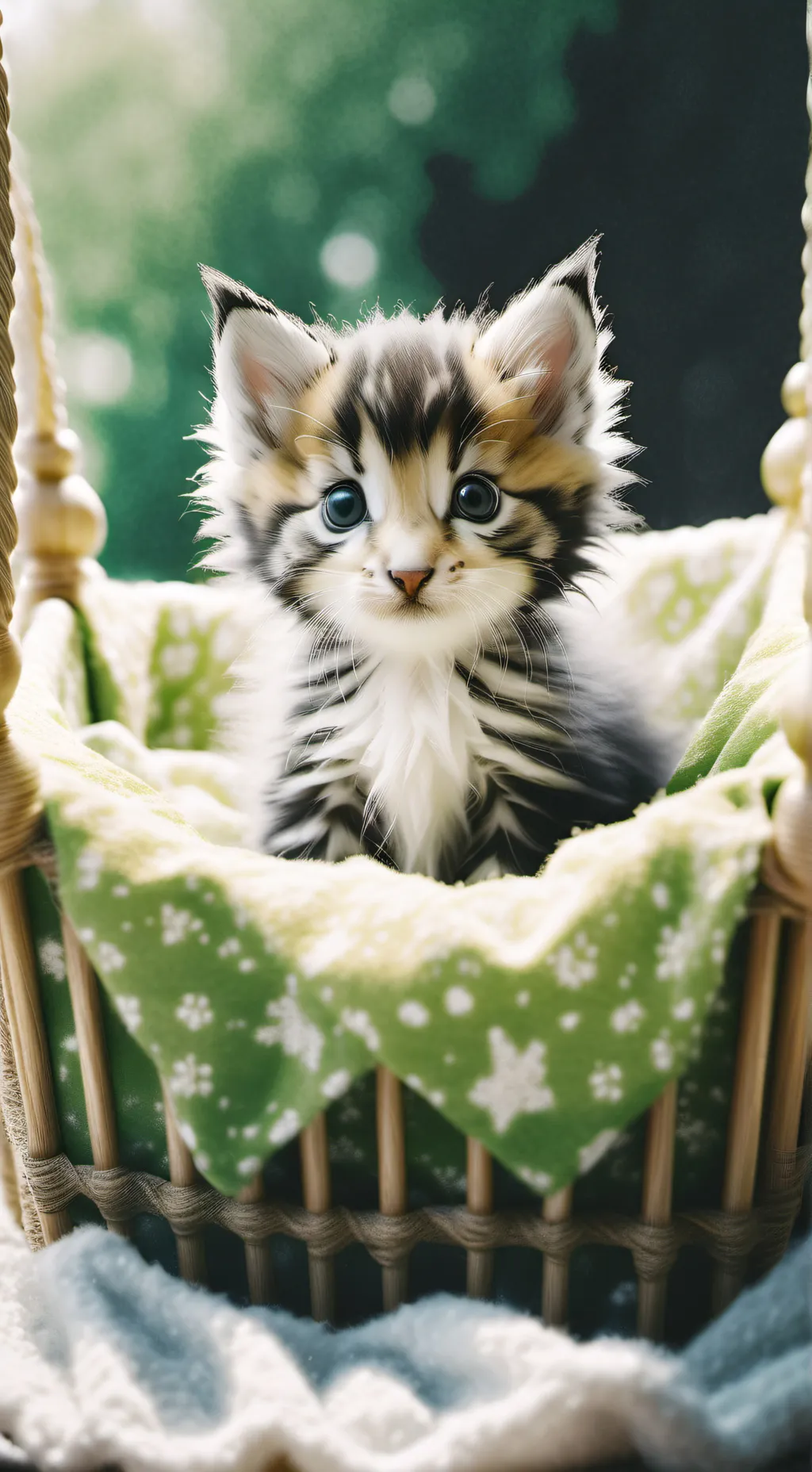 ai character: cute kitty background