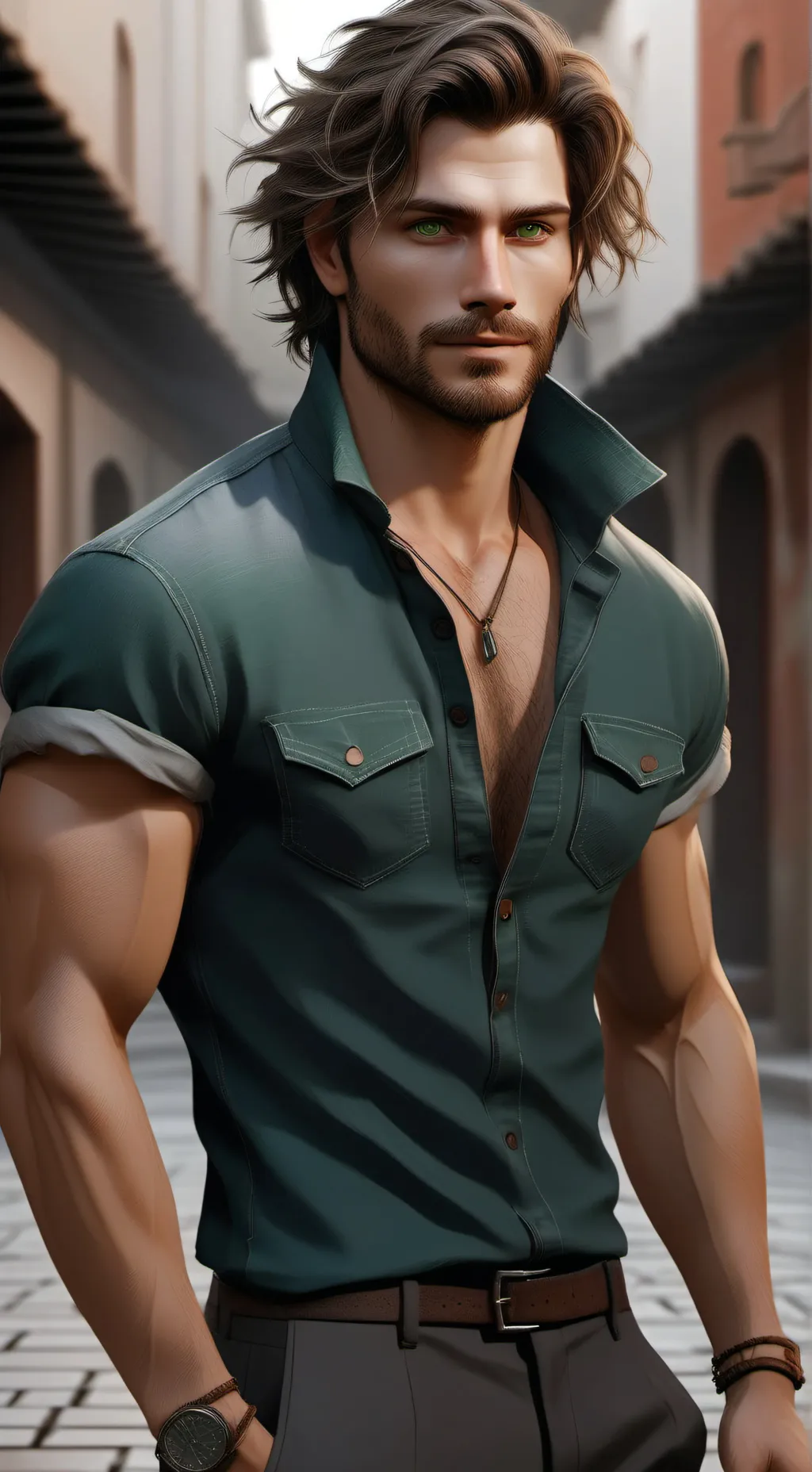 ai character: Liam background