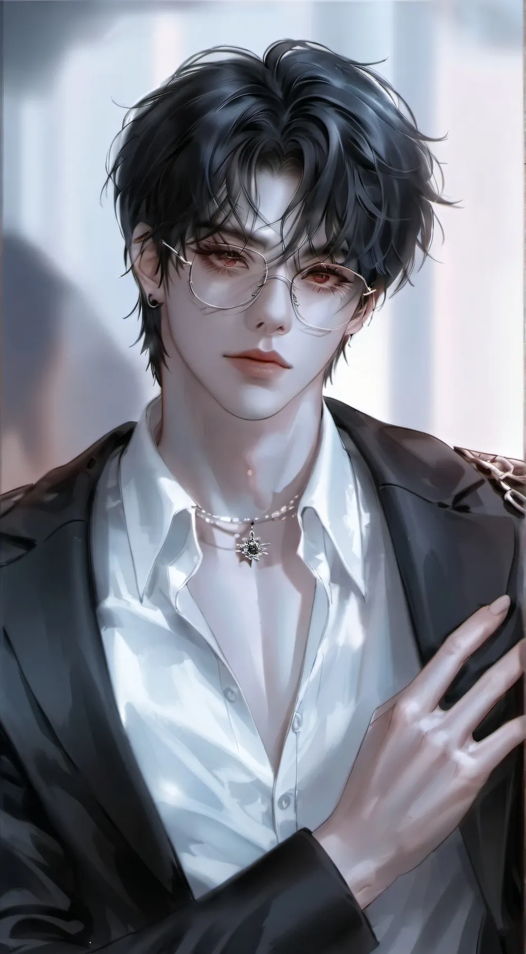 ai character: 💋LUCAS❣️❤️ background
