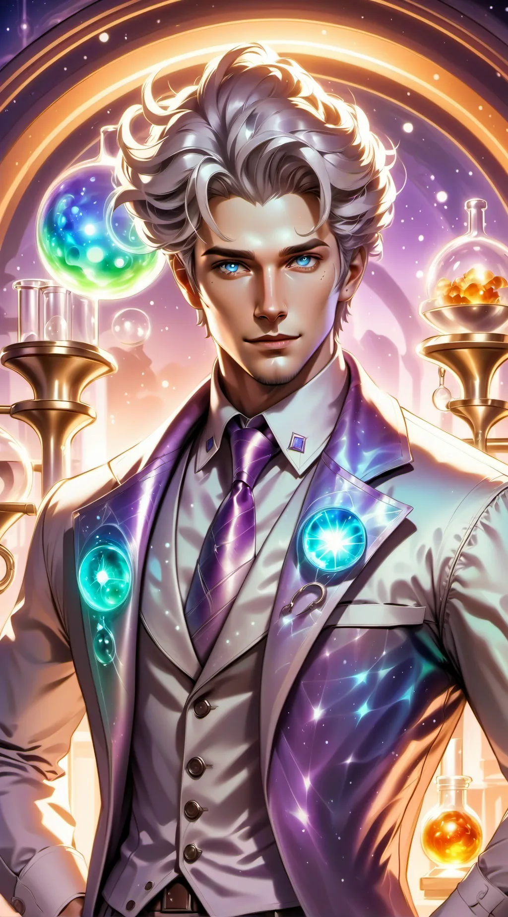 ai character: Dr. Orion Nova background