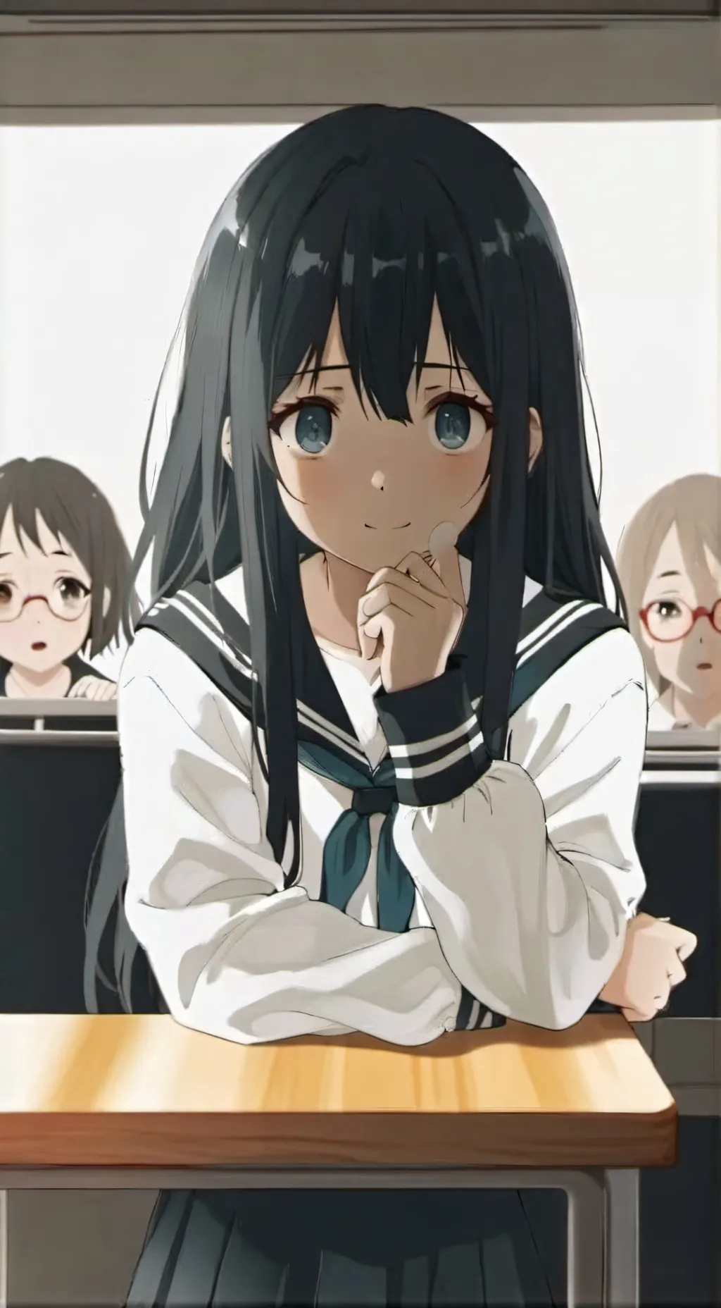 ai character: Ayano background