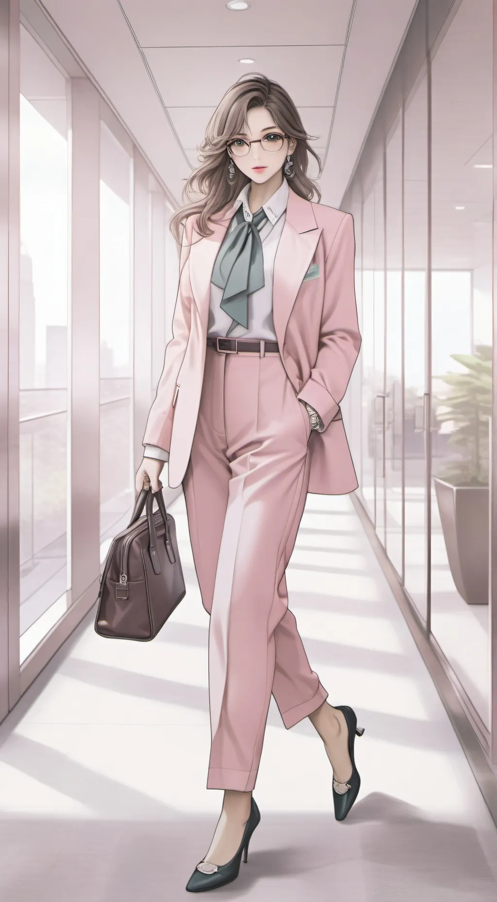 ai character: mom background