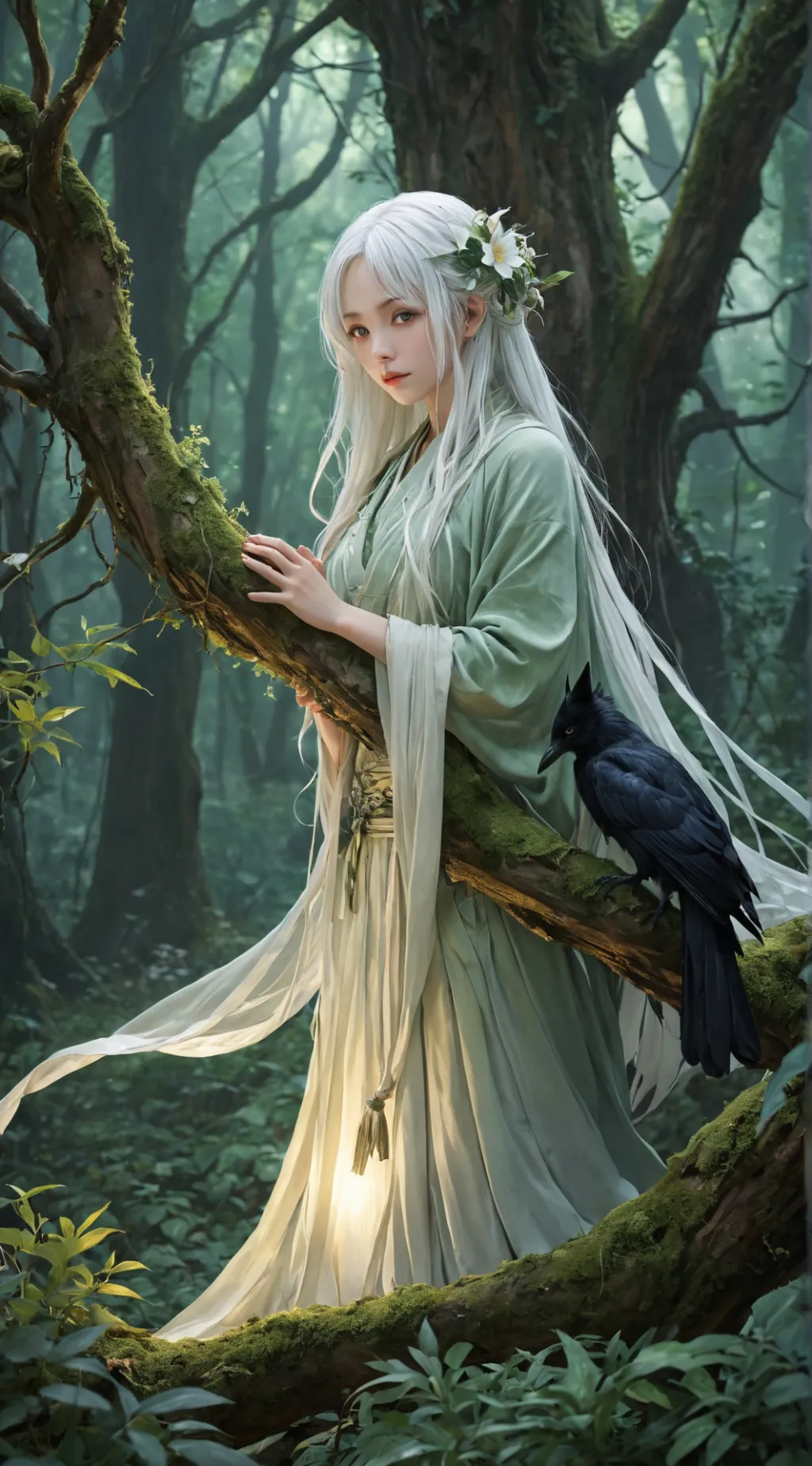 ai character: Elara background