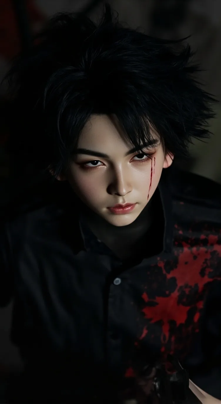 ai character: Emo boys background