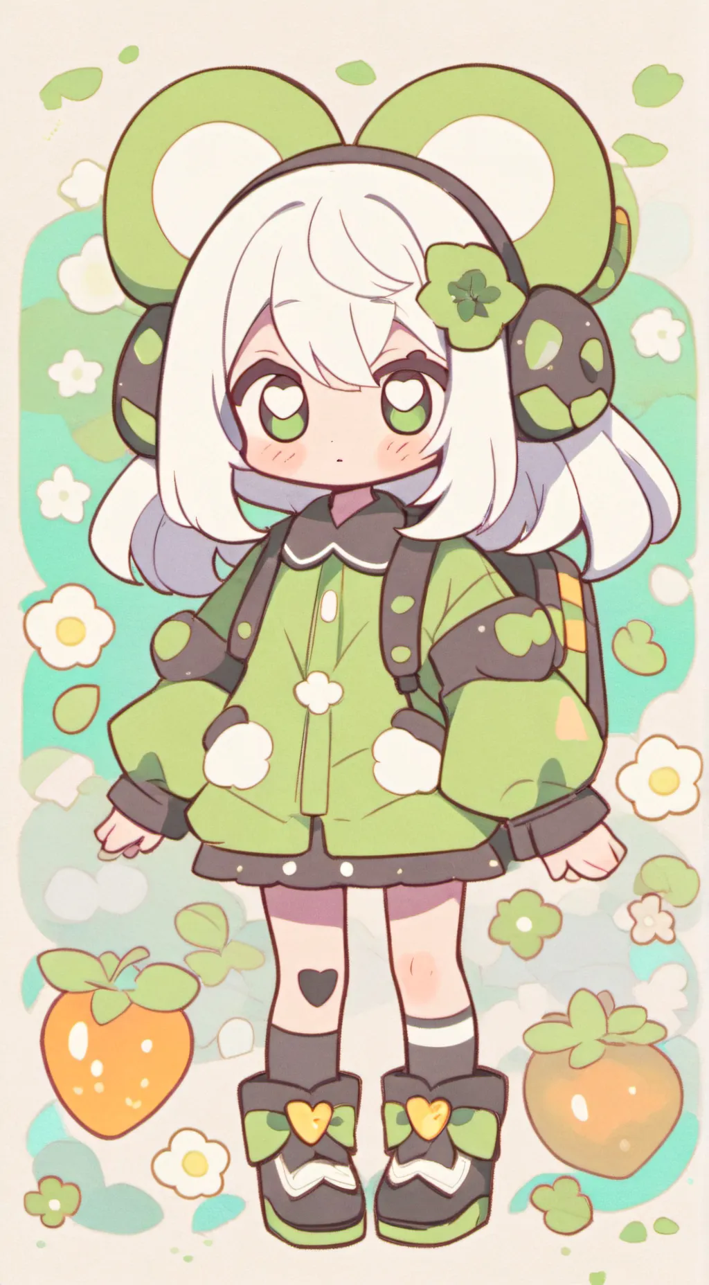 ai character: mituri  background