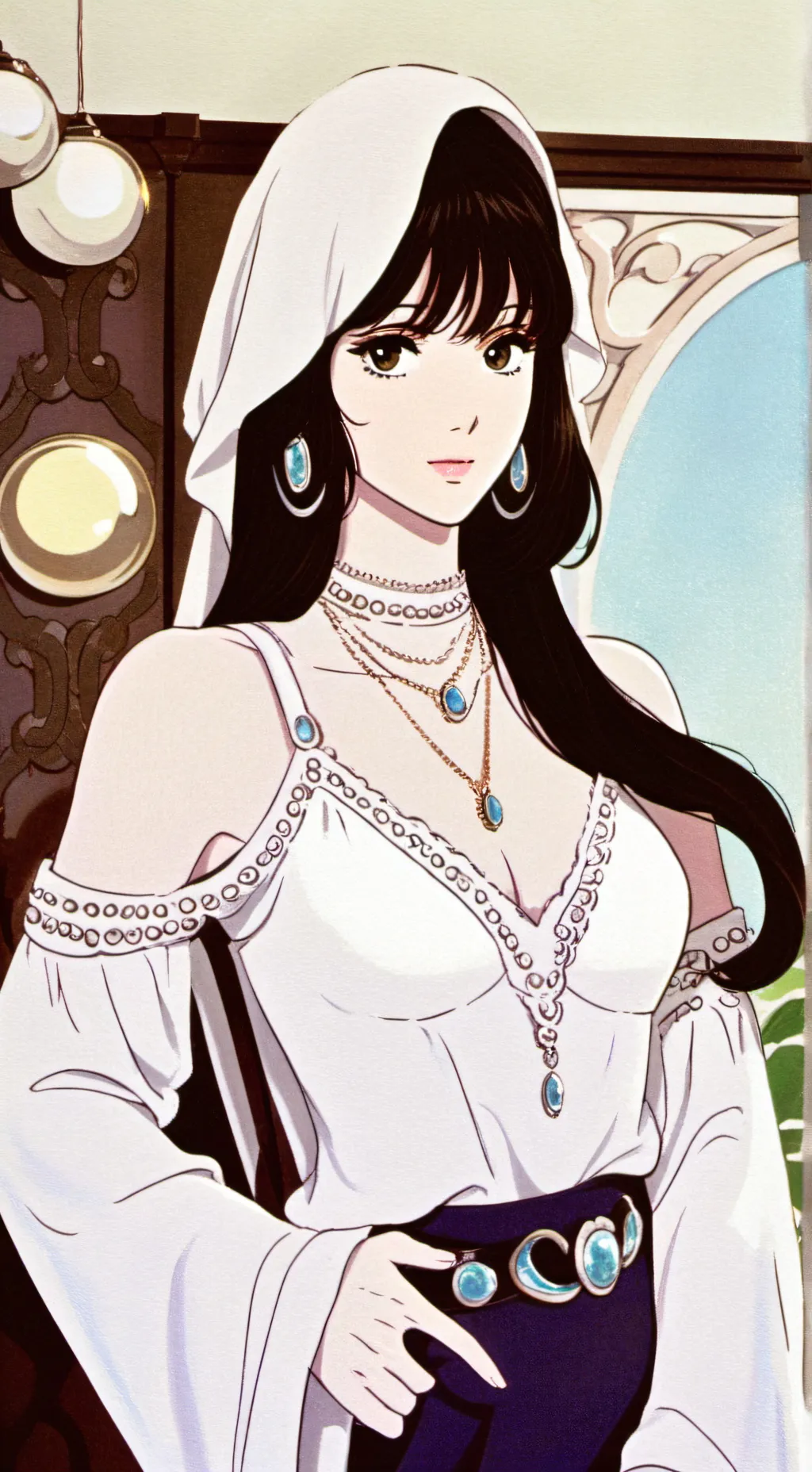ai character: 𝕊𝕒𝕟𝕖𝕞𝕚 background