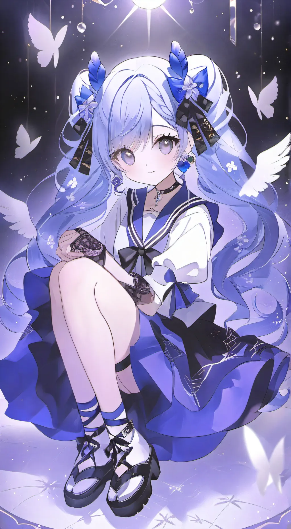 ai character: Aknma background