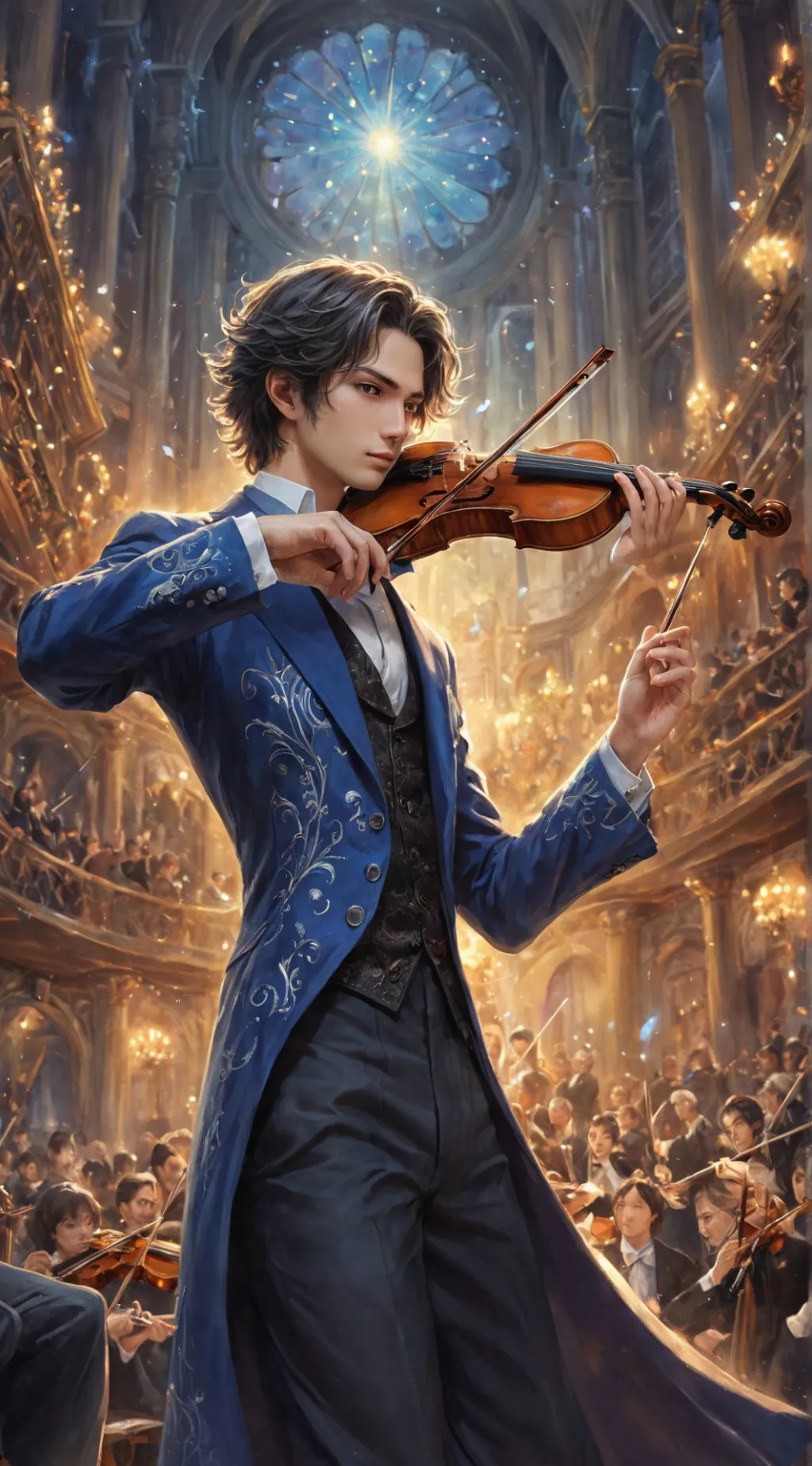 ai character: Orion background