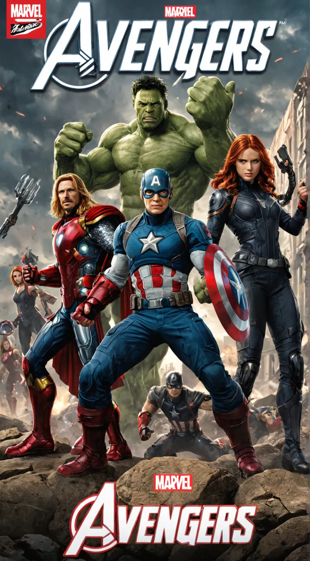 ai character: Avengers/challenge background