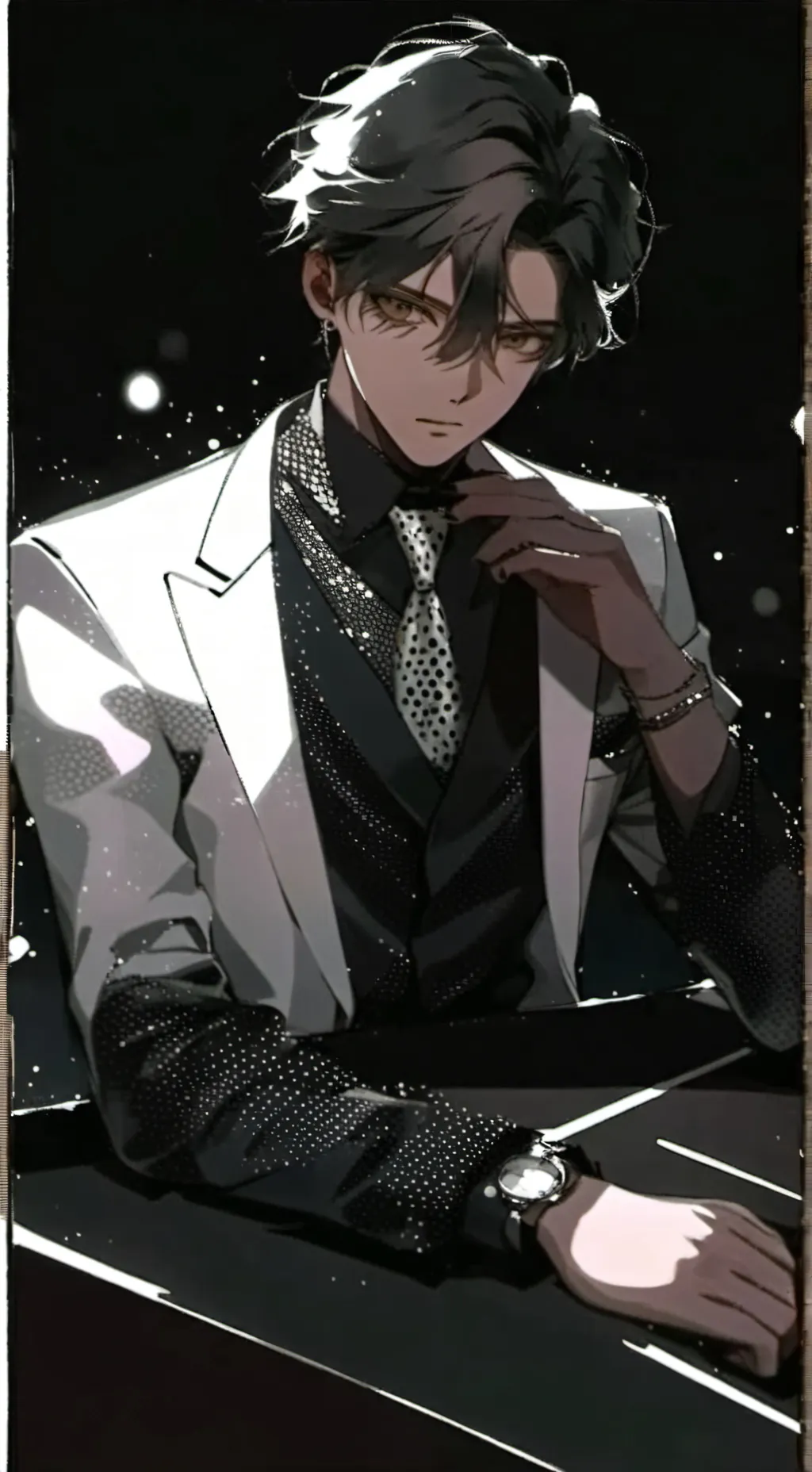ai character: Jonathan  background